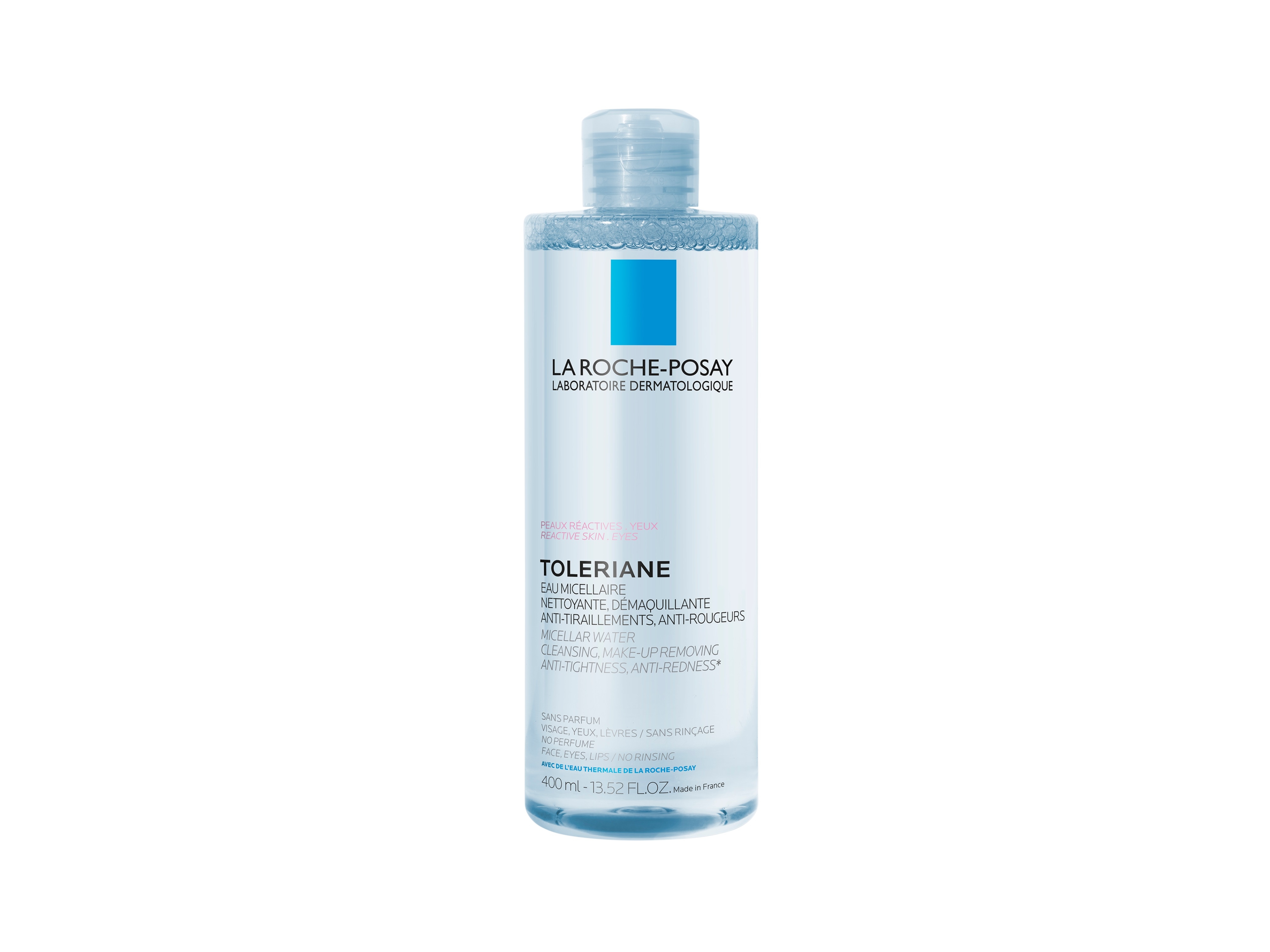 LA ROCHE-POSAY Toleriane micelārais ūdens jutīgai un kairinātai ādai, 400 ml - Produkta attēls 