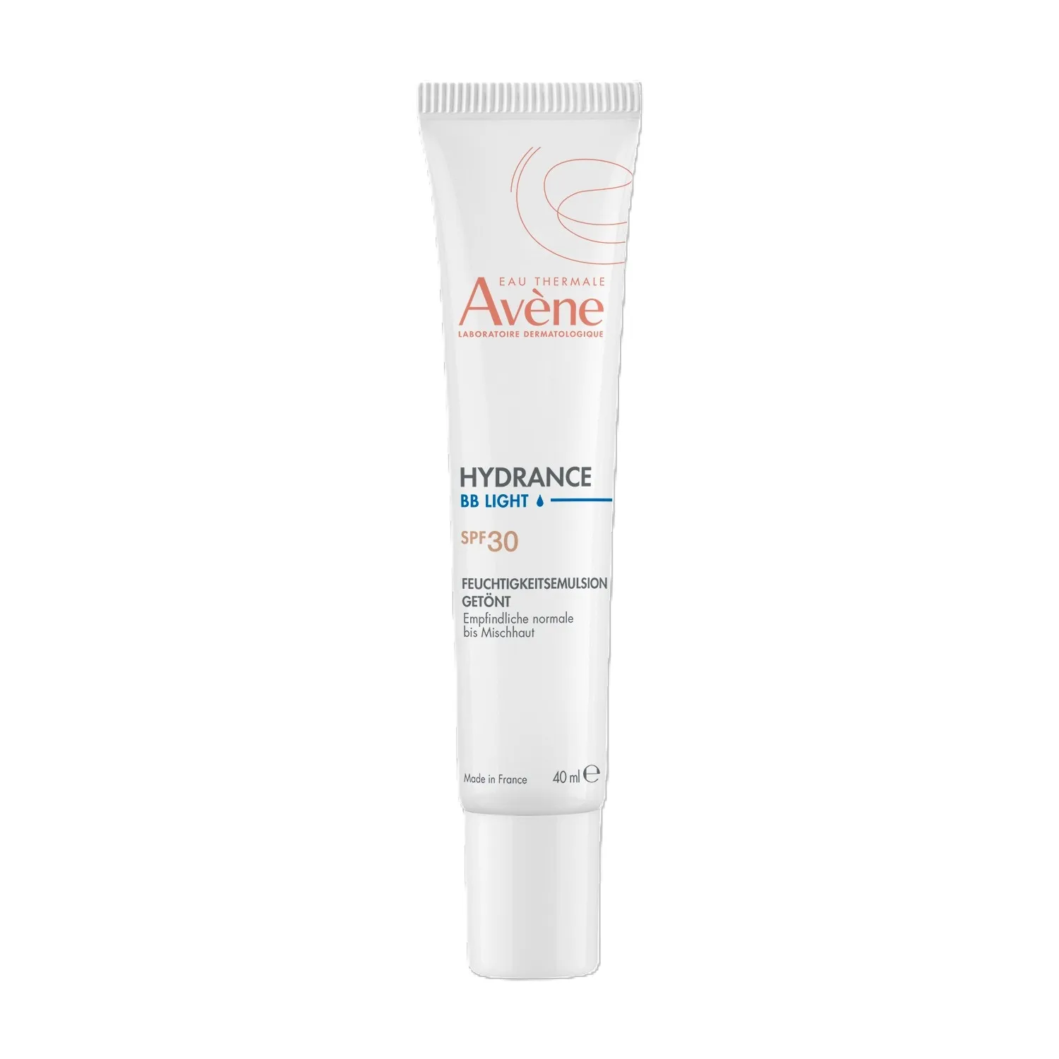 AVENE Hydrance BB Light mitrinoša emulsija ar toni, 40 ml - Produkta attēls 