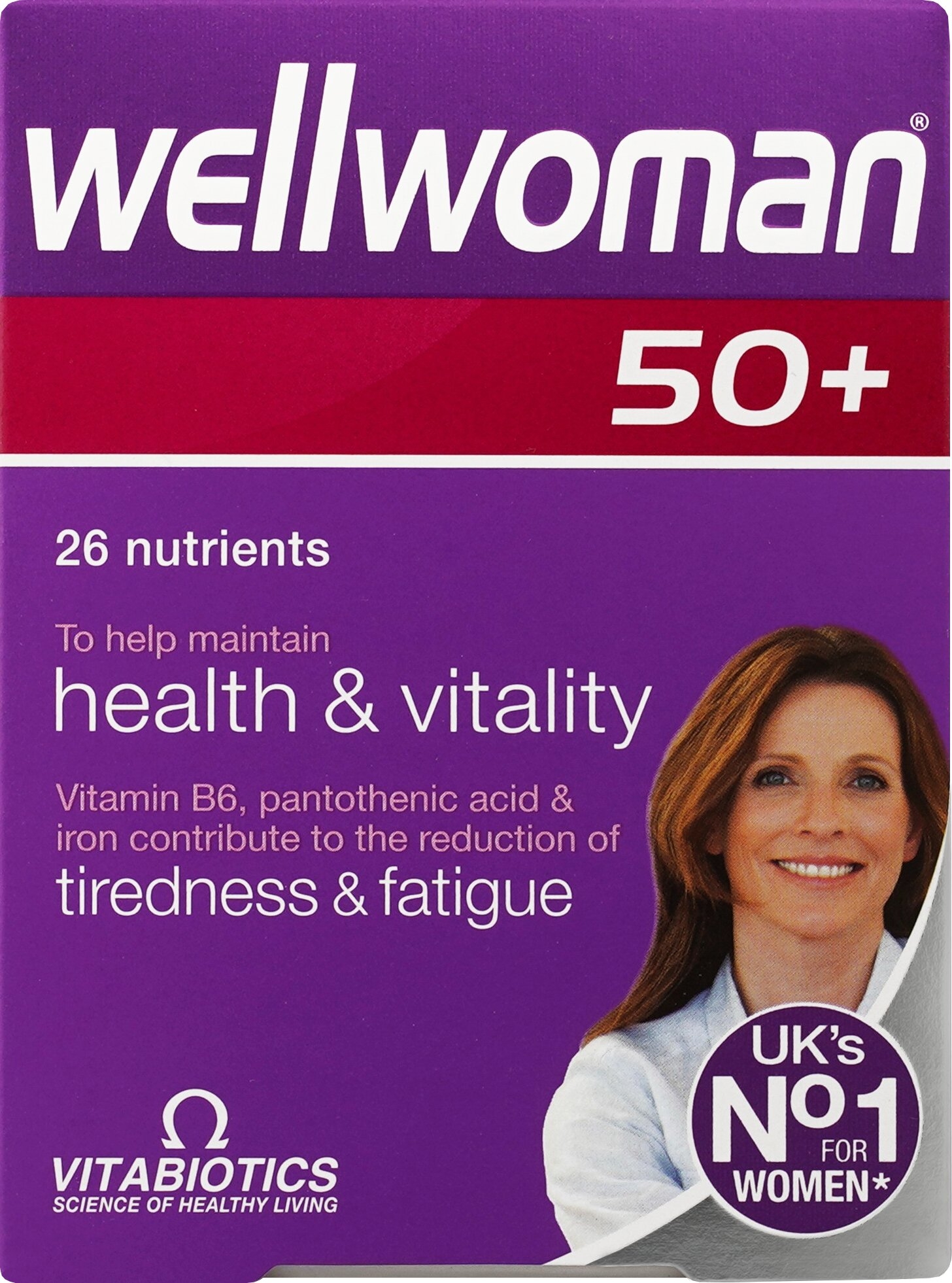WELLWOMAN® 50+, tabletes N30 - Produkta attēls 
