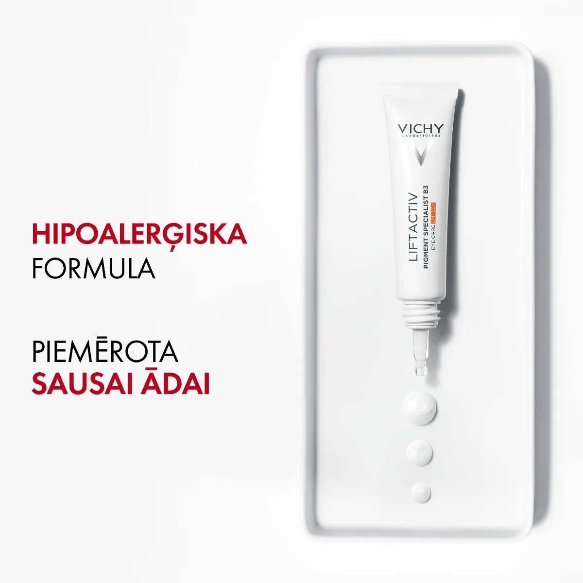 VICHY Liftactiv Pigment Specialist B3 acu krēms ar SPF50+, 15 ml - Produkta attēls 5