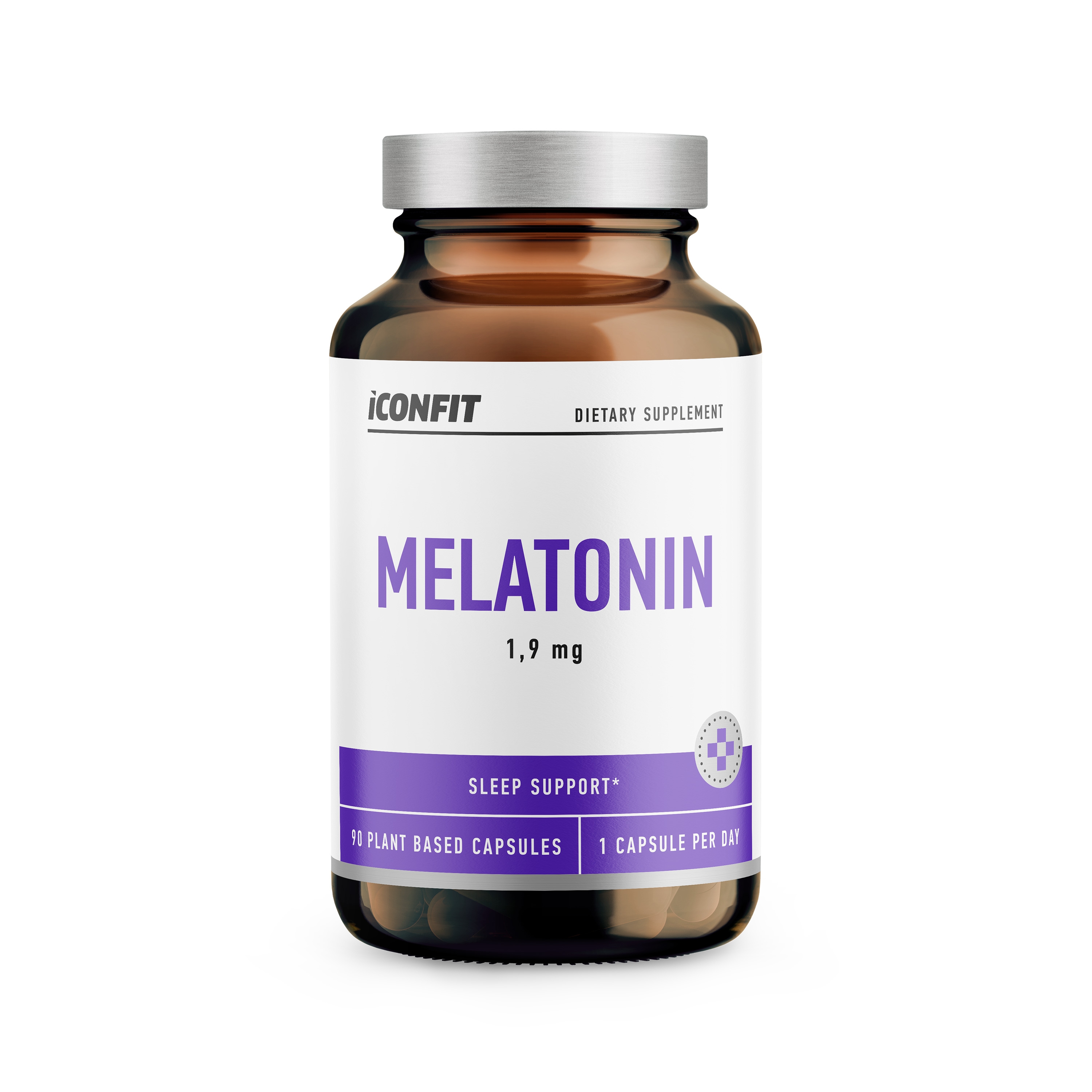 ICONFIT Melatonīns (90 Kapsulas) - Produkta attēls 