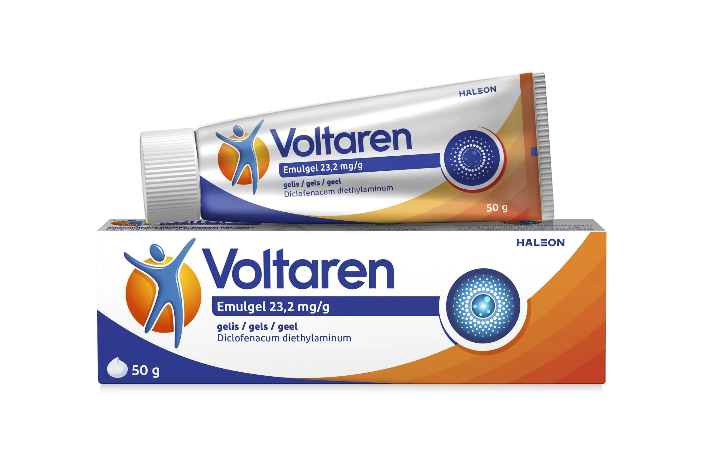 VOLTAREN Emulgel 23.2 mg/ g gels, 50 g. - Produkta attēls 
