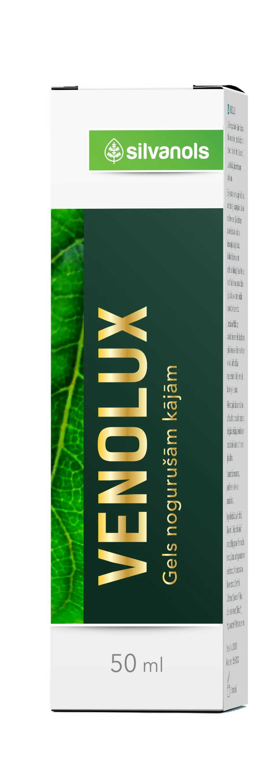 SILVANOLS Venolux gels, 50 ml - Produkta attēls 