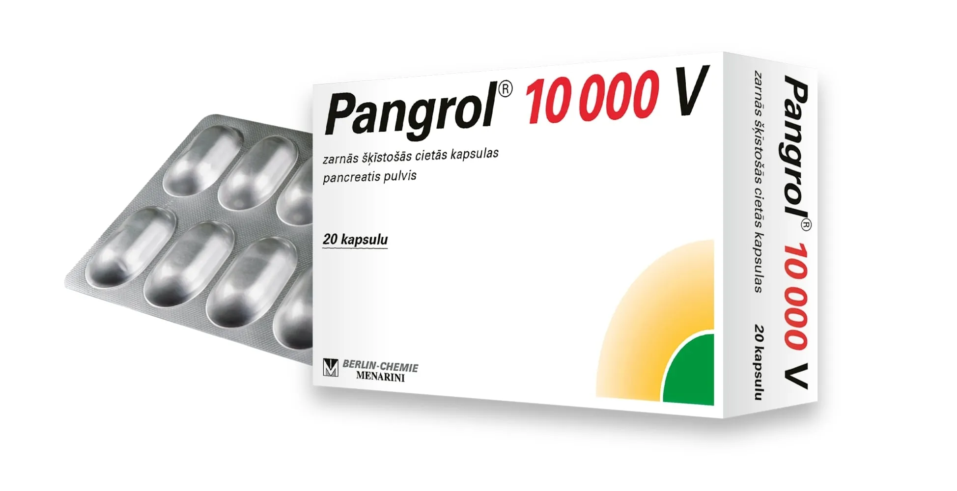 PANGROL 10000 CPS N20  (BLISTERIS) - Produkta attēls 