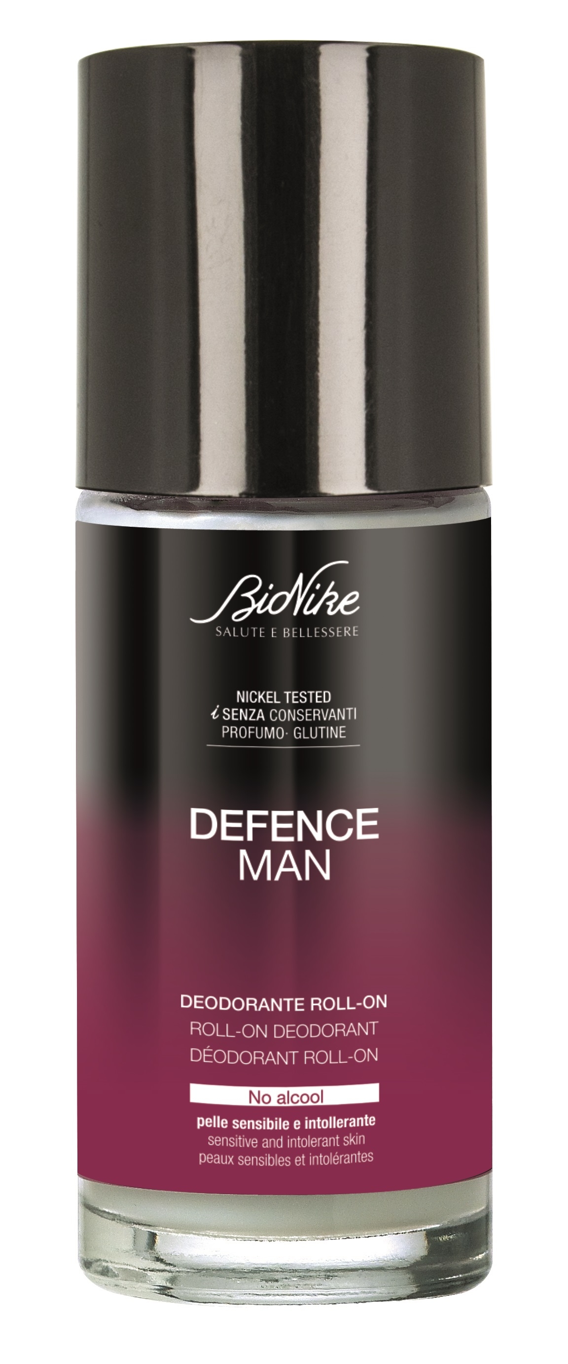 BIONIKE Defence Man Dry Touch dezodorants ar rullīti, 50 ml - Produkta attēls 