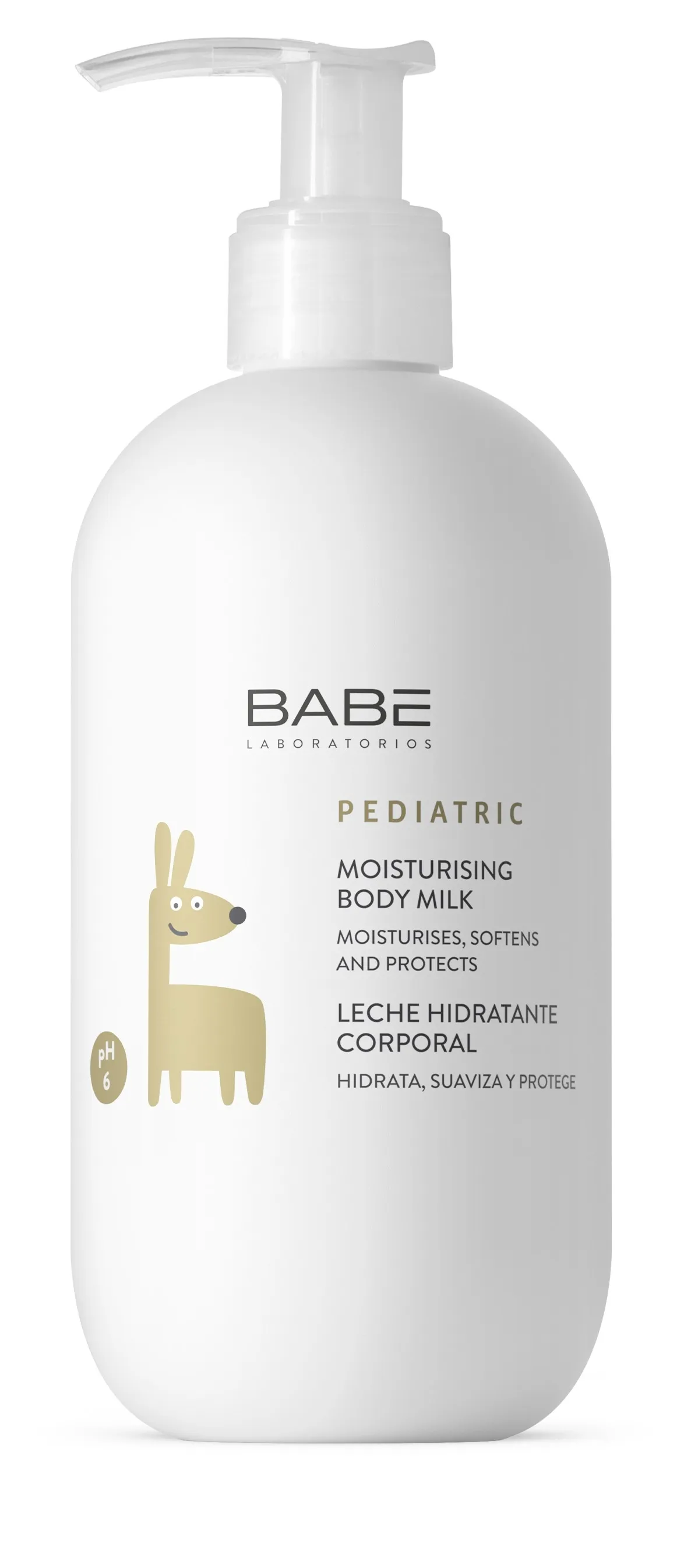 BABE Pediatric mitrinošs ķermeņa pieniņš, 500ml - Produkta attēls 