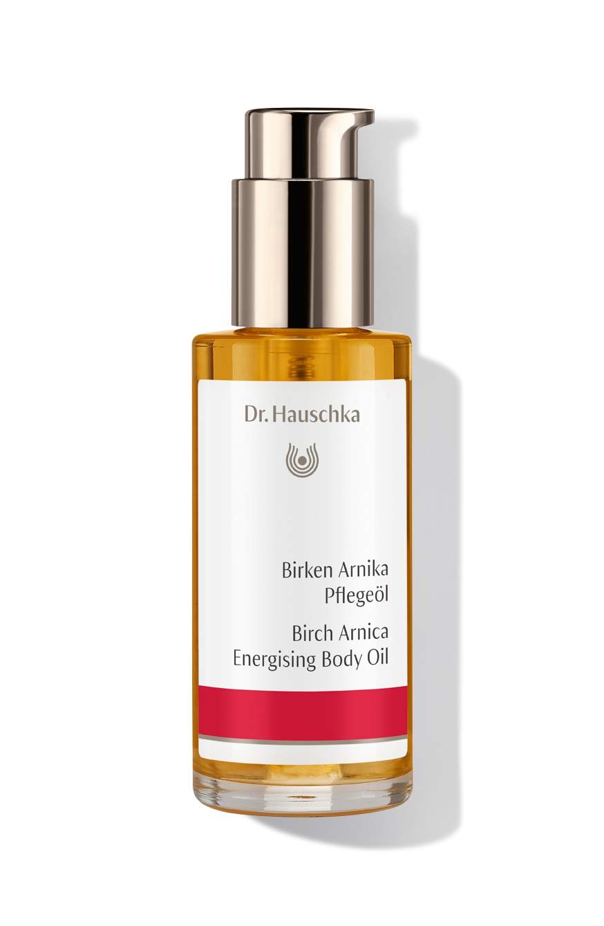 DR. HAUSCHKA enerģizējoša bērza - arnikas eļļa, 75 ml - Produkta attēls 