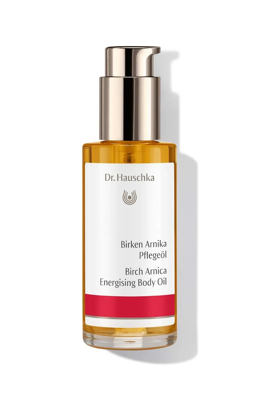 DR. HAUSCHKA enerģizējoša bērza - arnikas eļļa, 75 ml - Produkta attēls 