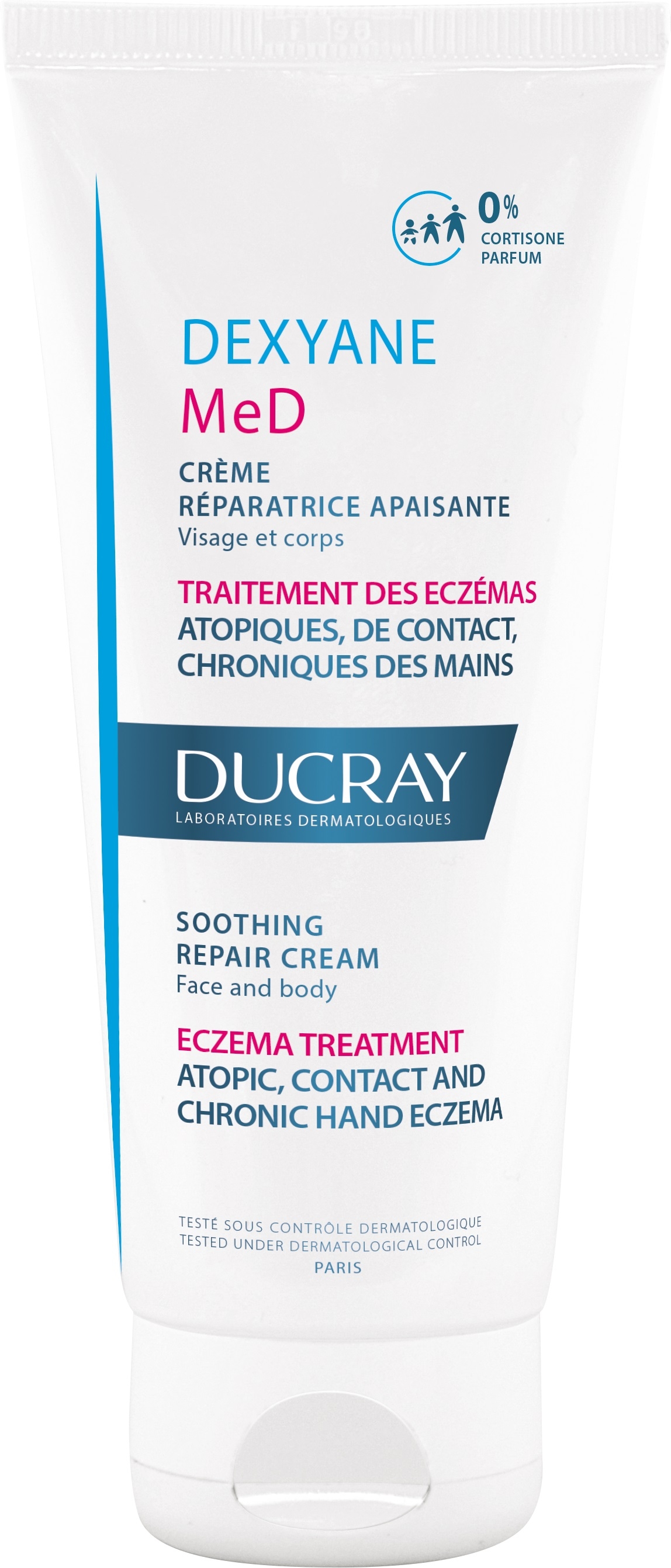 DUCRAY Dexyane Med nomierinošs, dziedējošs krēms, 100ml - Produkta attēls 