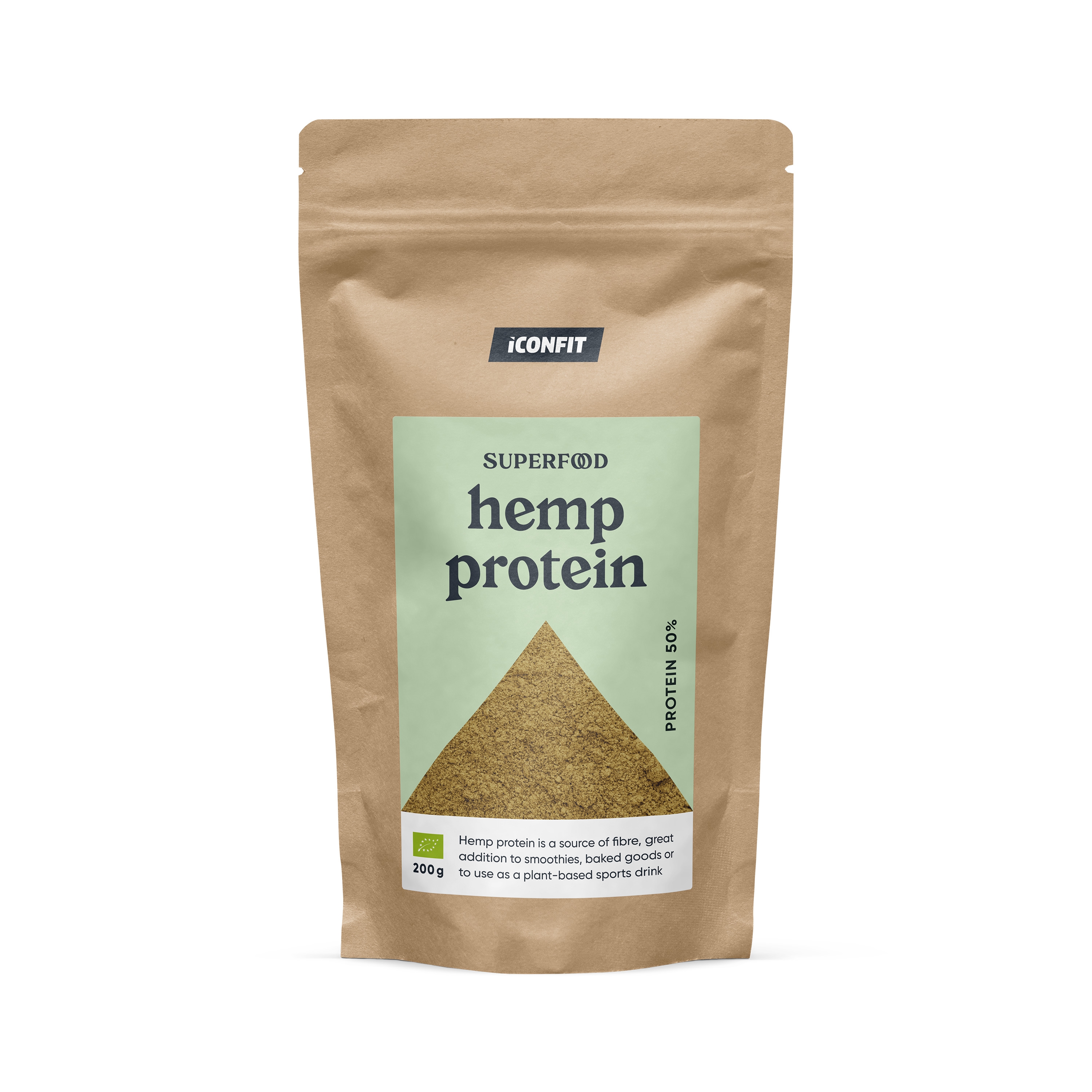 ICONFIT Kaņepju proteīns 50% (200g) - Produkta attēls 
