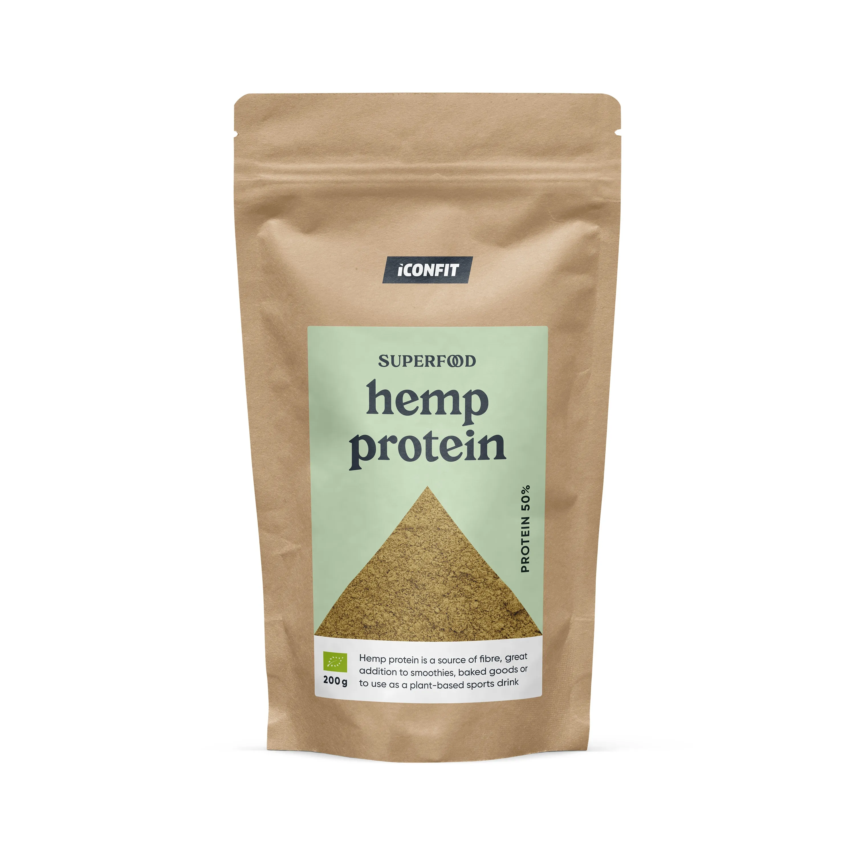 ICONFIT Kaņepju proteīns 50% (200g) - Produkta attēls 