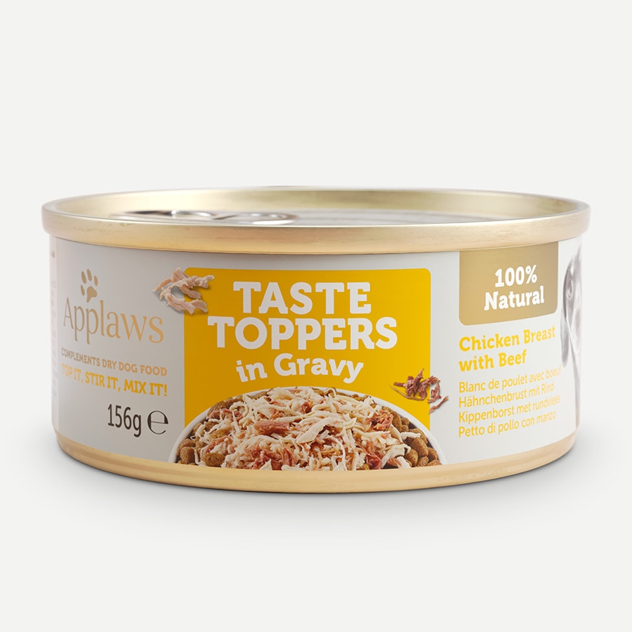 Applaws suņu konservēta barība vista/liellops mērcē 156g - Produkta attēls 