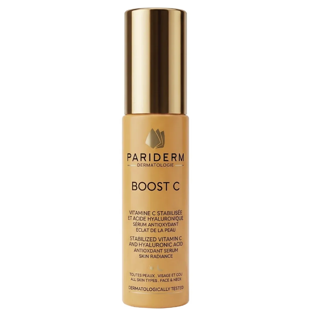 PARIDERM C vitamīna un hialuronskābes serums sejai 30ml - Produkta attēls 