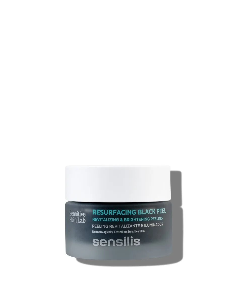 SENSILIS Resurfacing Black Peel sejas skrubis, 50 ml - Produkta attēls 