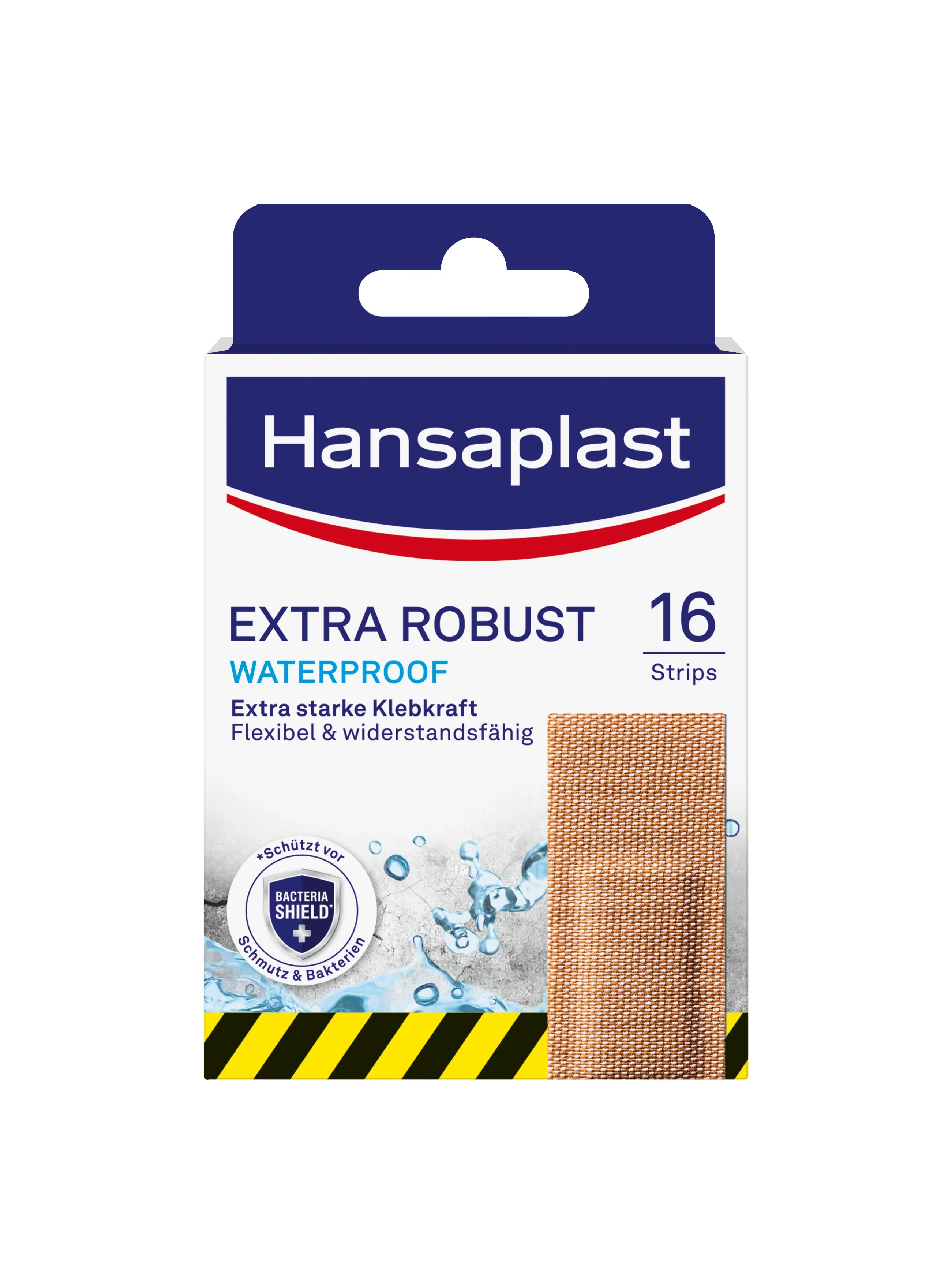 HANSAPLAST Extra Robust īpaši izturīgi un ūdensdroši plāksteri nelielu - Produkta attēls 