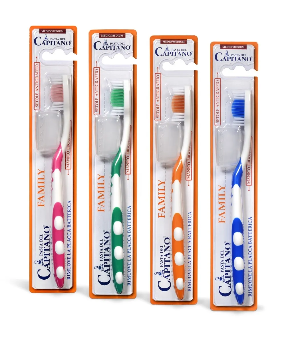 CICCARELLI Capitano Family Medium zobu birste, 1 gab. - Produkta attēls 