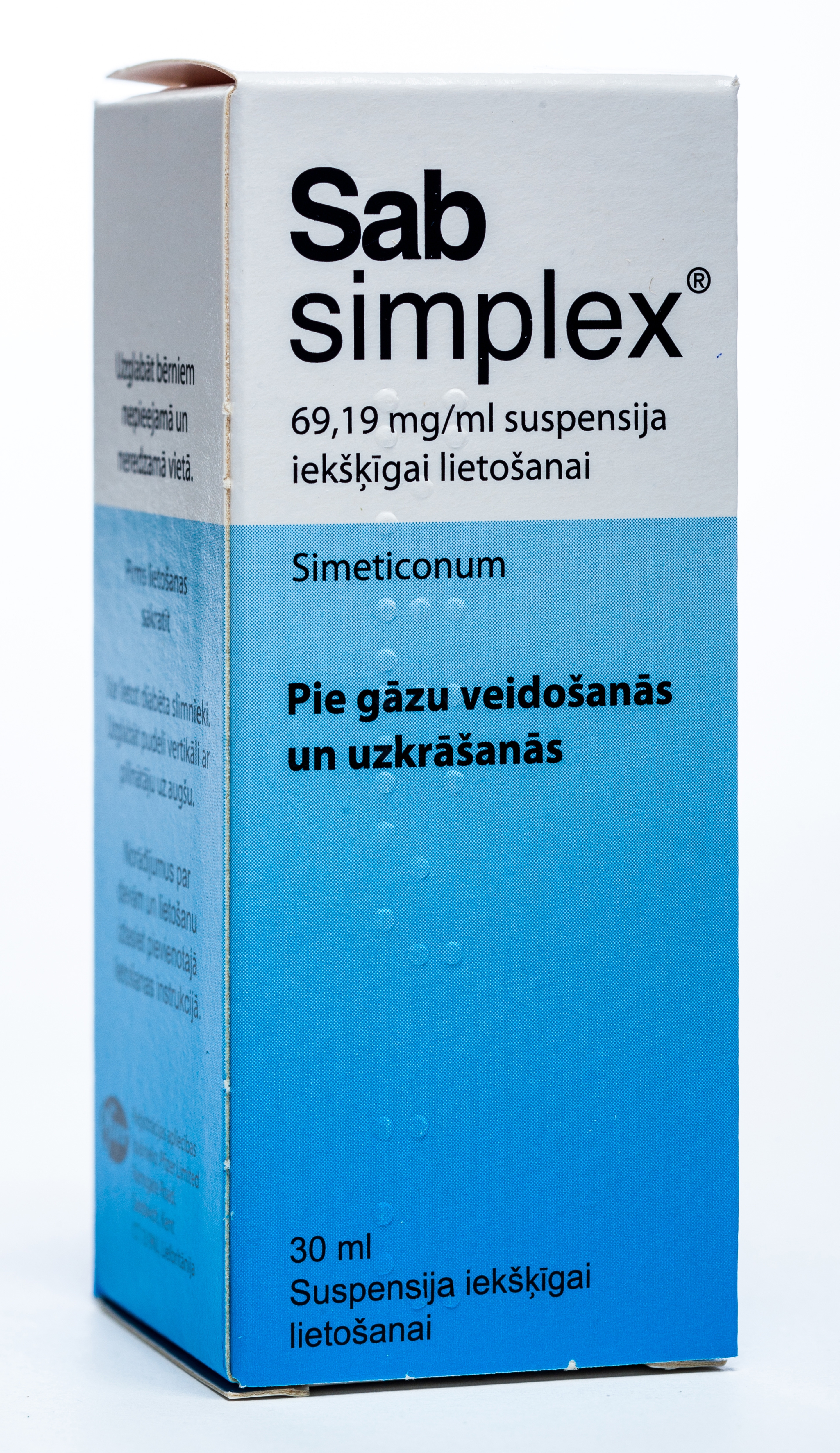 SAB Simplex suspensija, 30 ml - Produkta attēls 