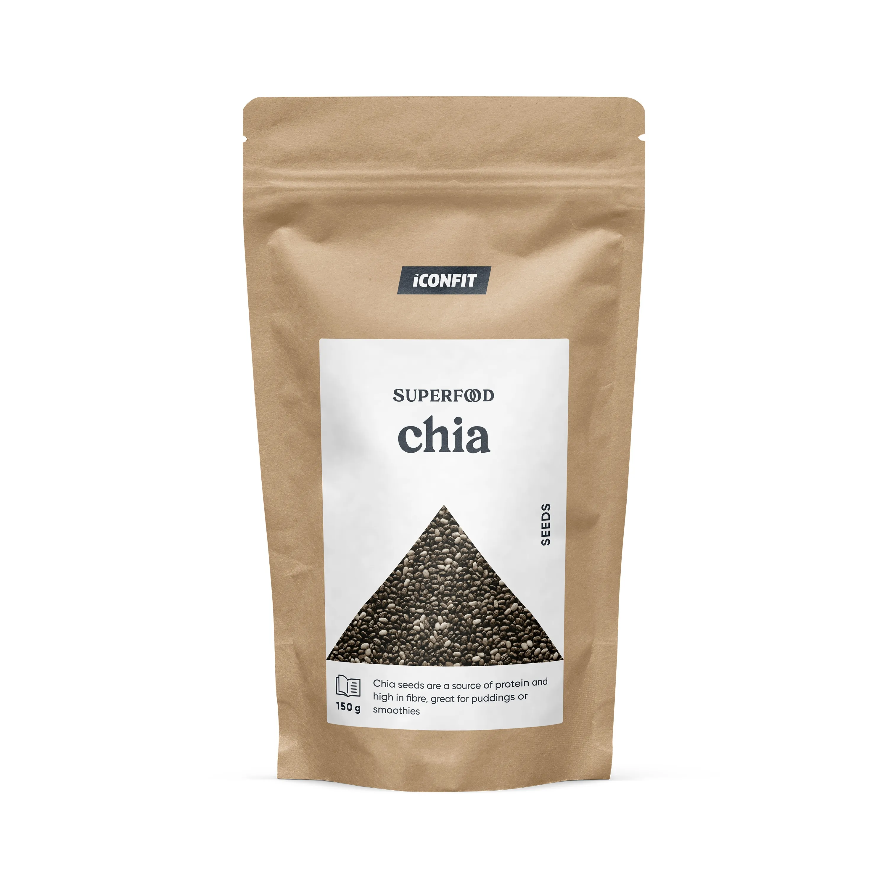 ICONFIT Čia sēklas (150g) - Produkta attēls 