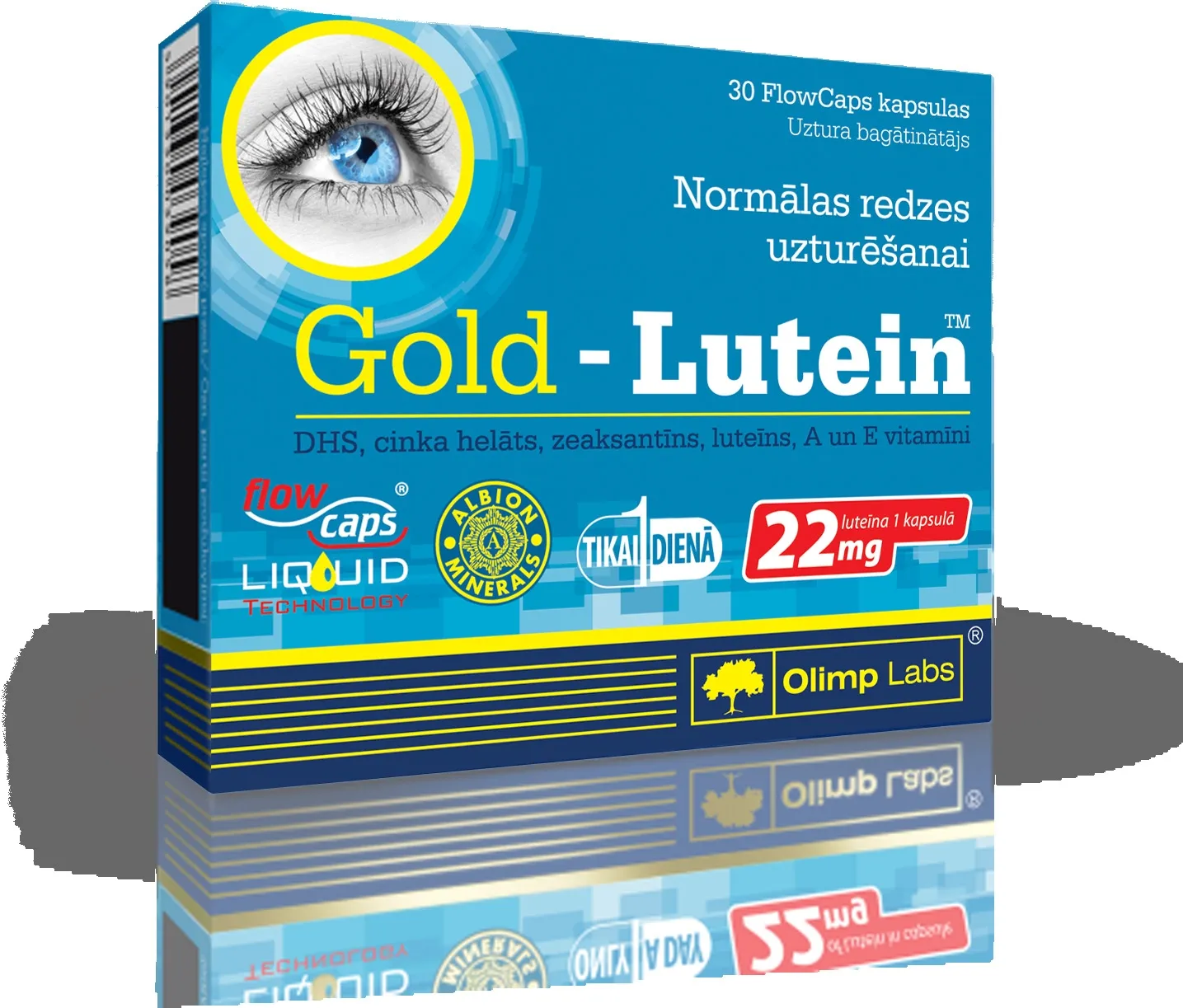 OLIMPLABS GOLD LUTEIN KAPS N30 - Produkta attēls 