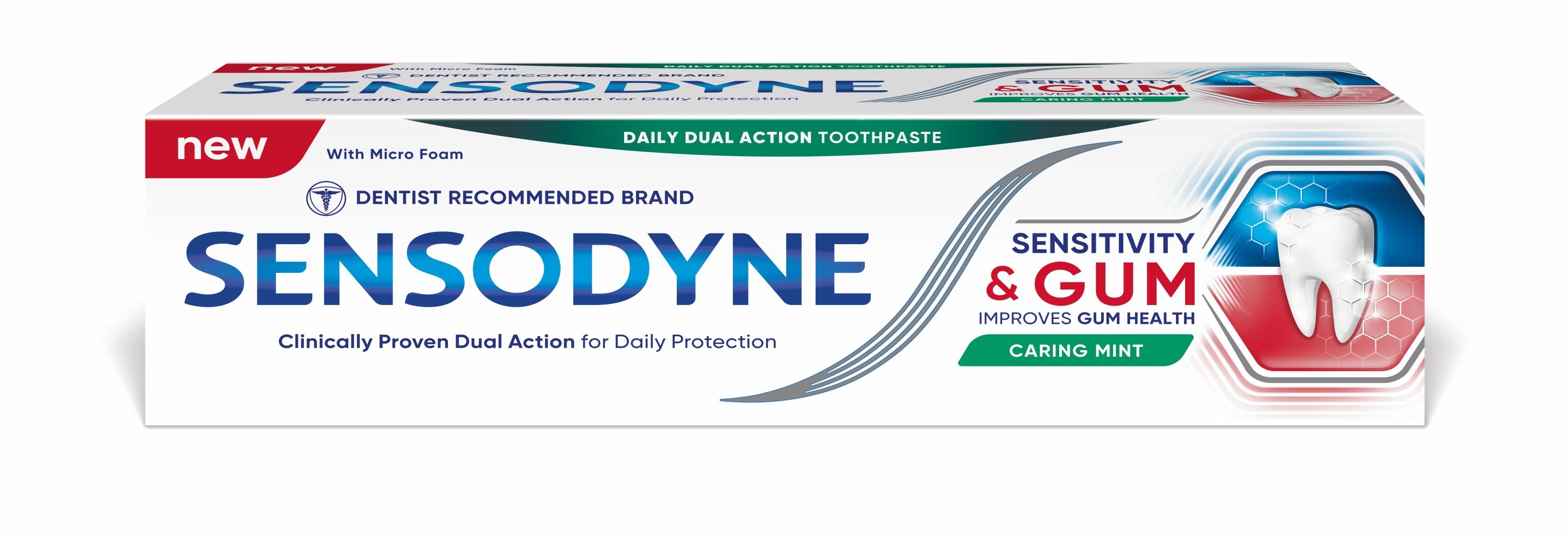 SENSODYNE Sensitivity & Gum zobu pasta, 75 ml - Produkta attēls 