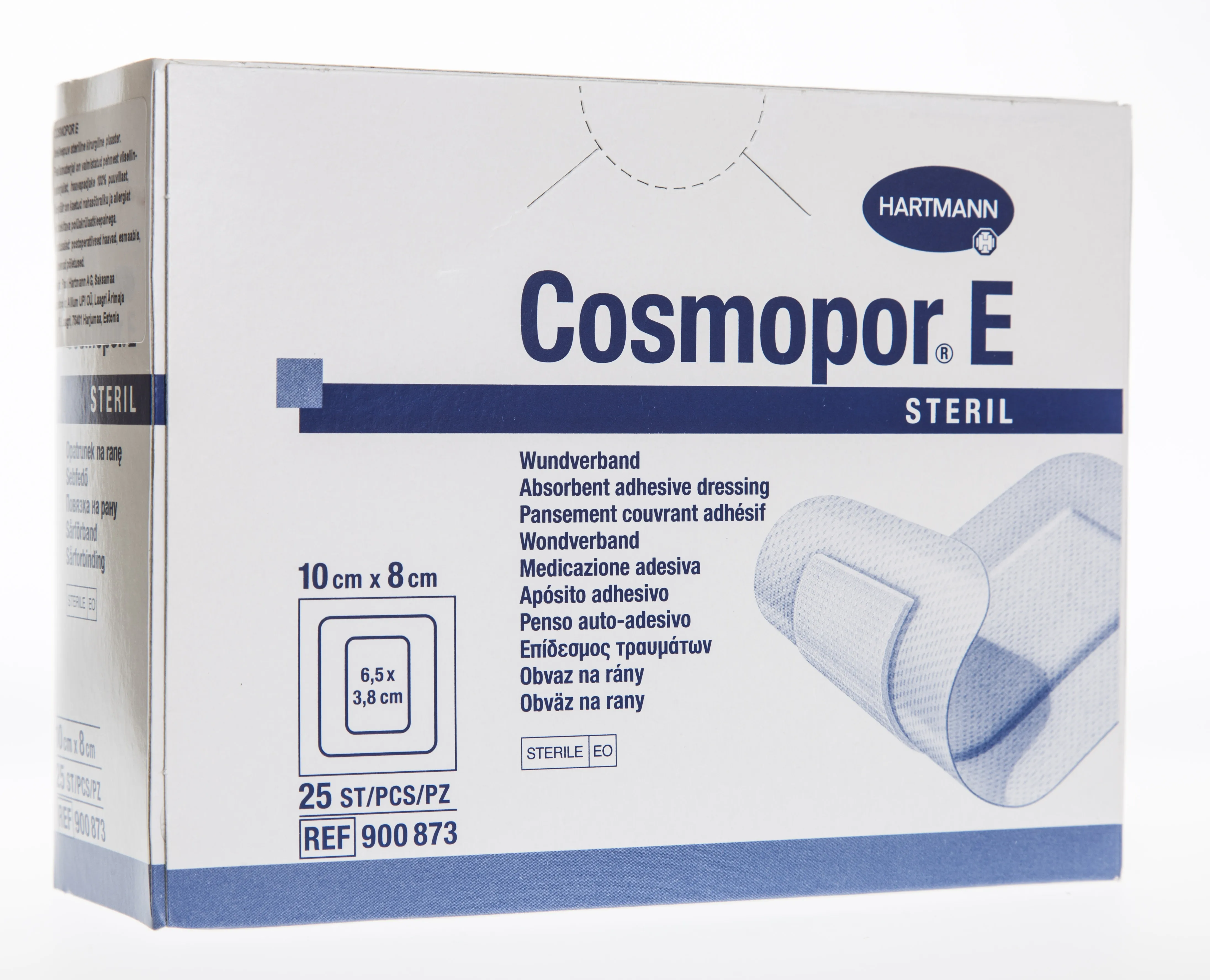 COSMOPOR E plāksteri (10 x 8 cm), 25 gab - Produkta attēls 