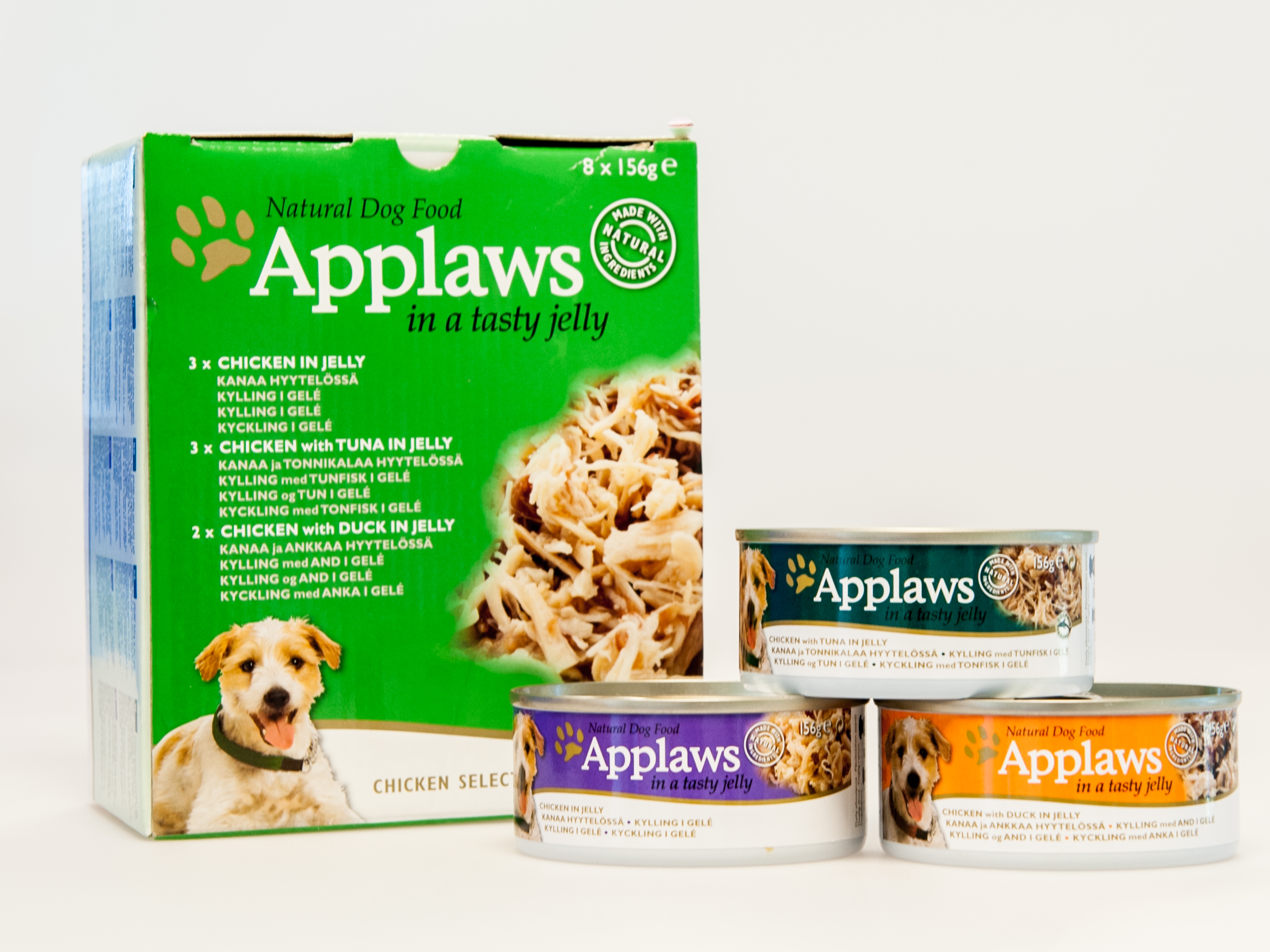 Applaws suņu konservēta barība vistas izlase želejā 156g (3103) - Produkta attēls 