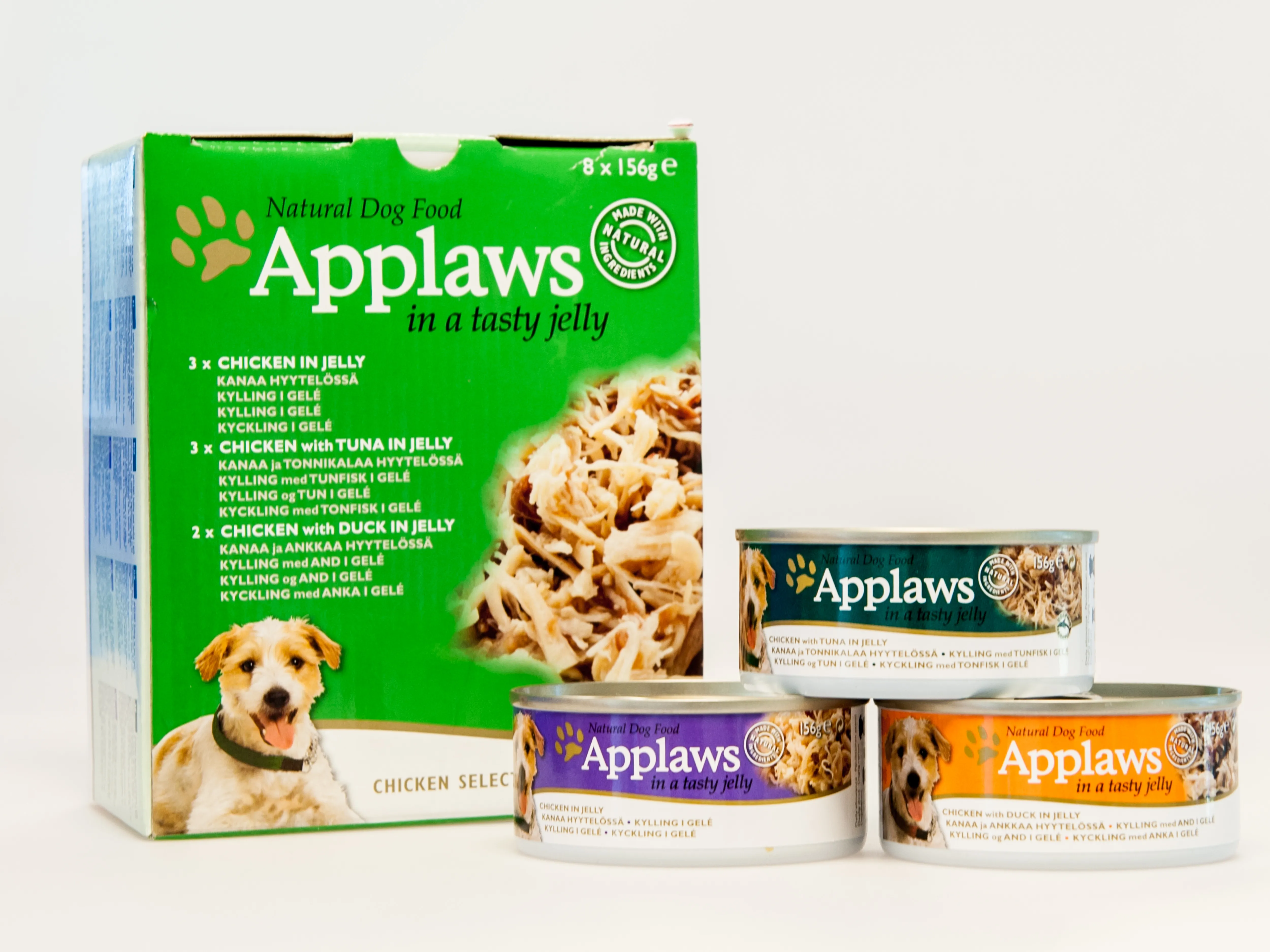 Applaws suņu konservēta barība vistas izlase želejā 156g (3103) - Produkta attēls 