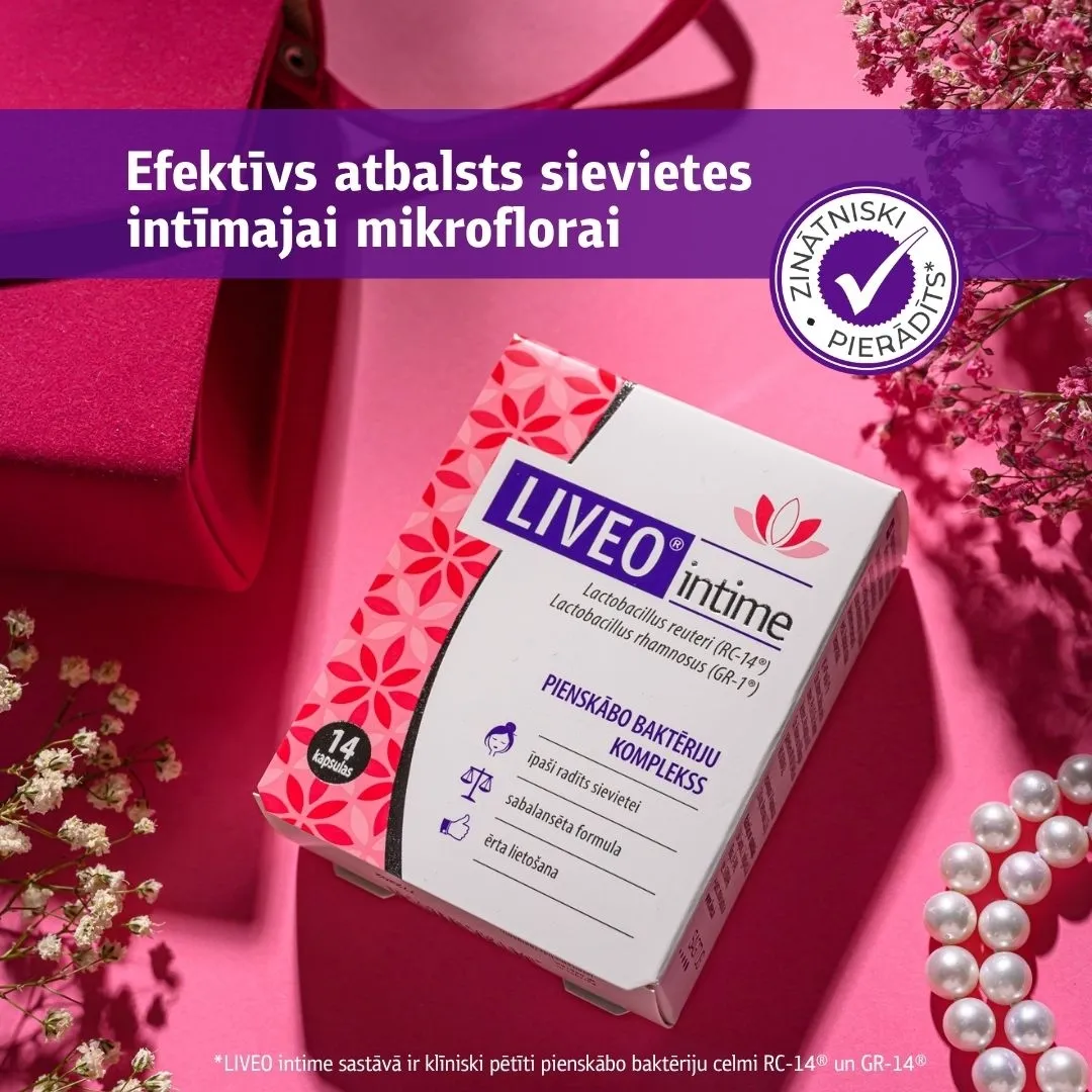 LIVEO Intime kapsulas, 14 gab. - Produkta attēls 2