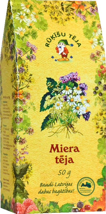 RŪĶĪŠU TĒJA MIERA 50G - Produkta attēls 