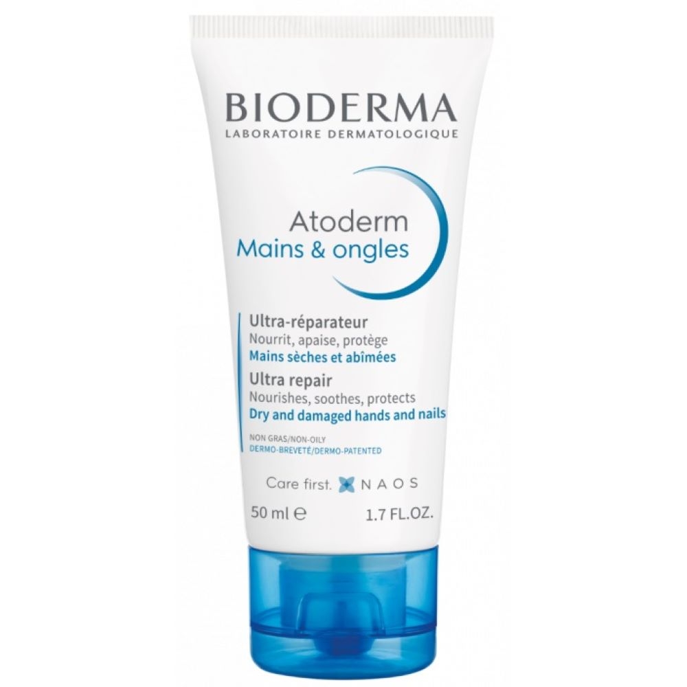 BIODERMA Atoderm Mains&Ongles roku krēms, 50 ml - Produkta attēls 