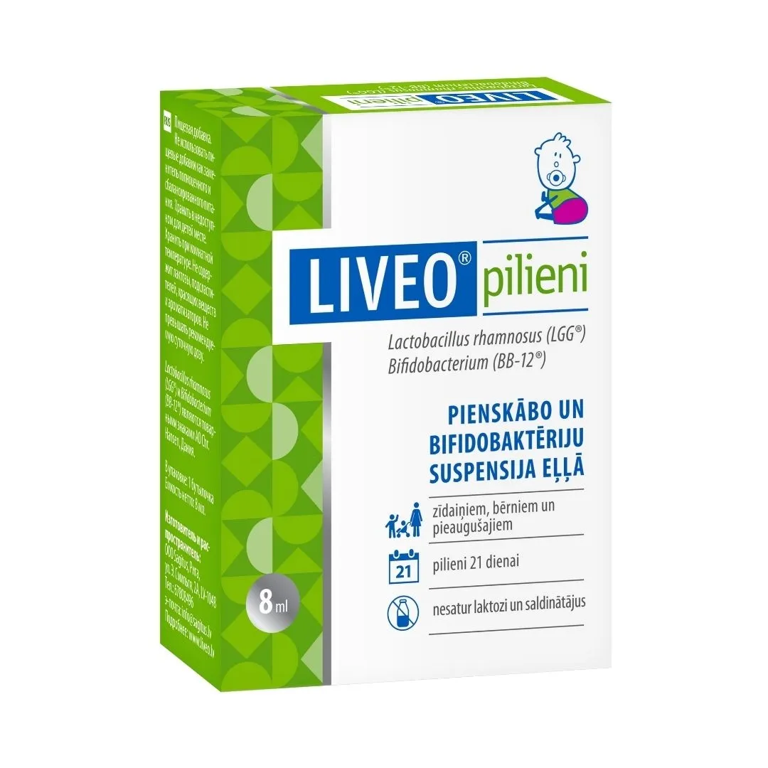 LIVEO pilieni, 8 ml - Produkta attēls 3