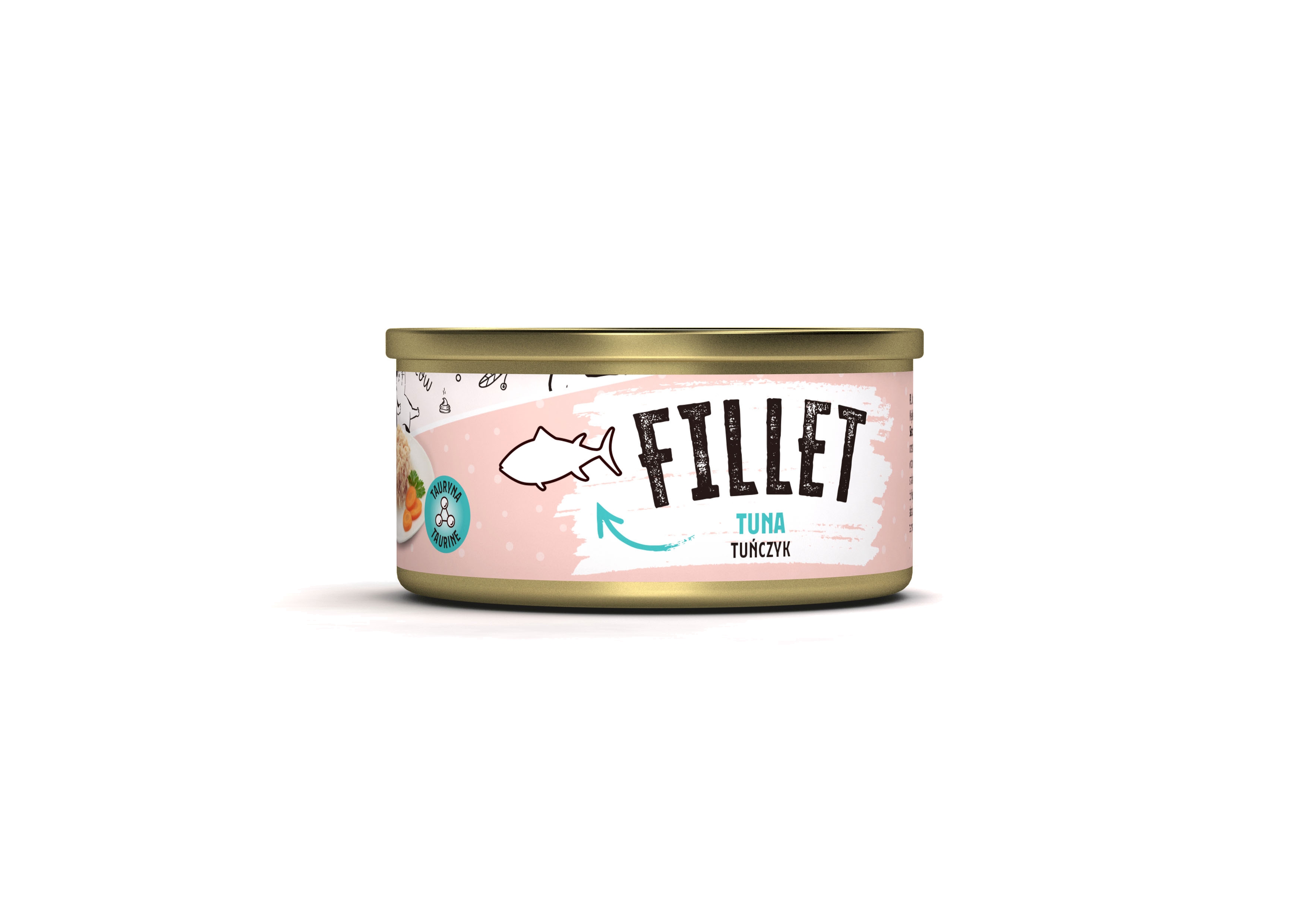 MR.BANDIT CAT FILLET KONS TUNA /TUNČA FILEJA 80G /1711 - Produkta attēls 