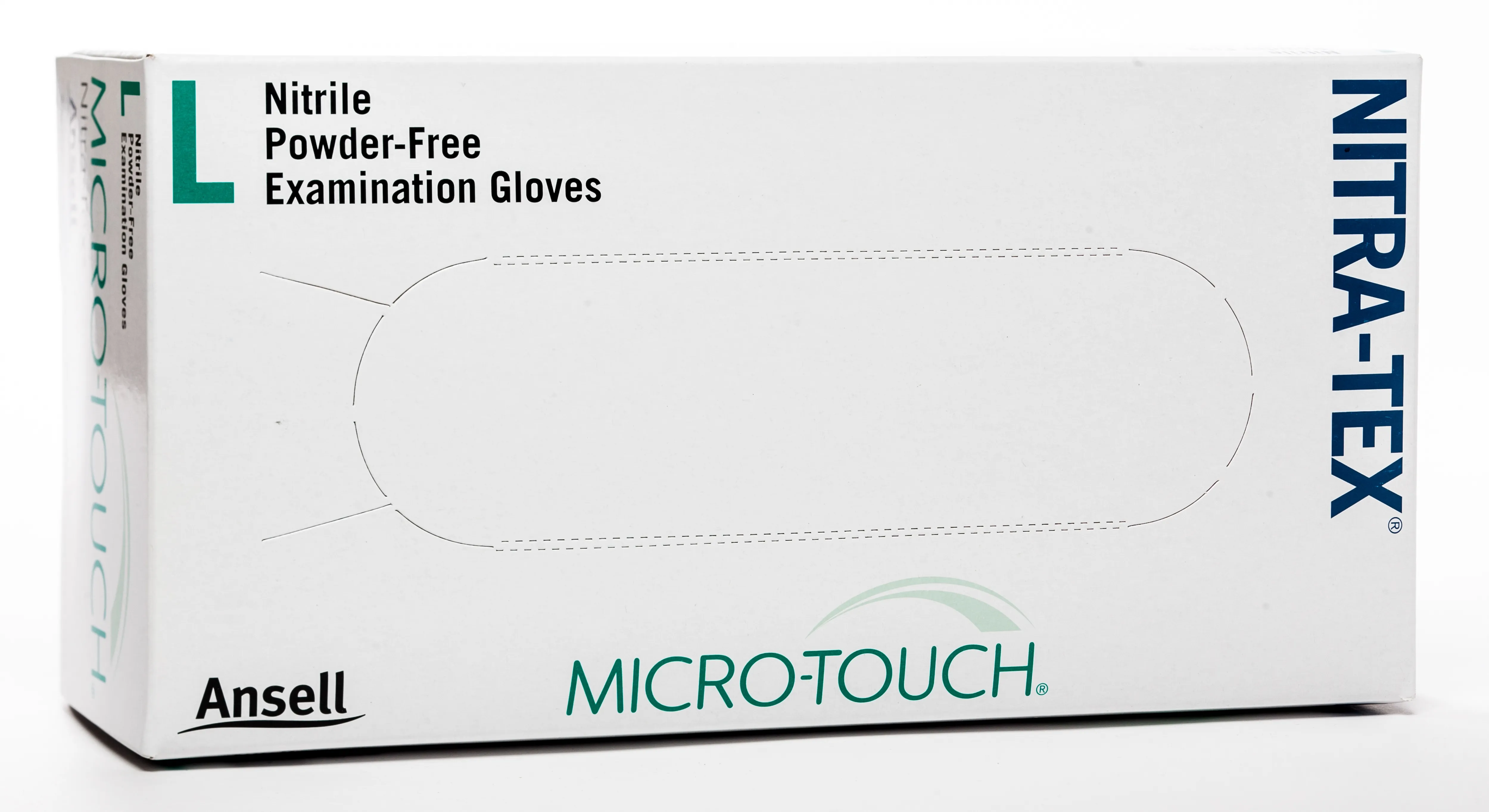 ANSEL CIMDI MICRO-TOUCH NITRA-TEX L N100 - Produkta attēls 