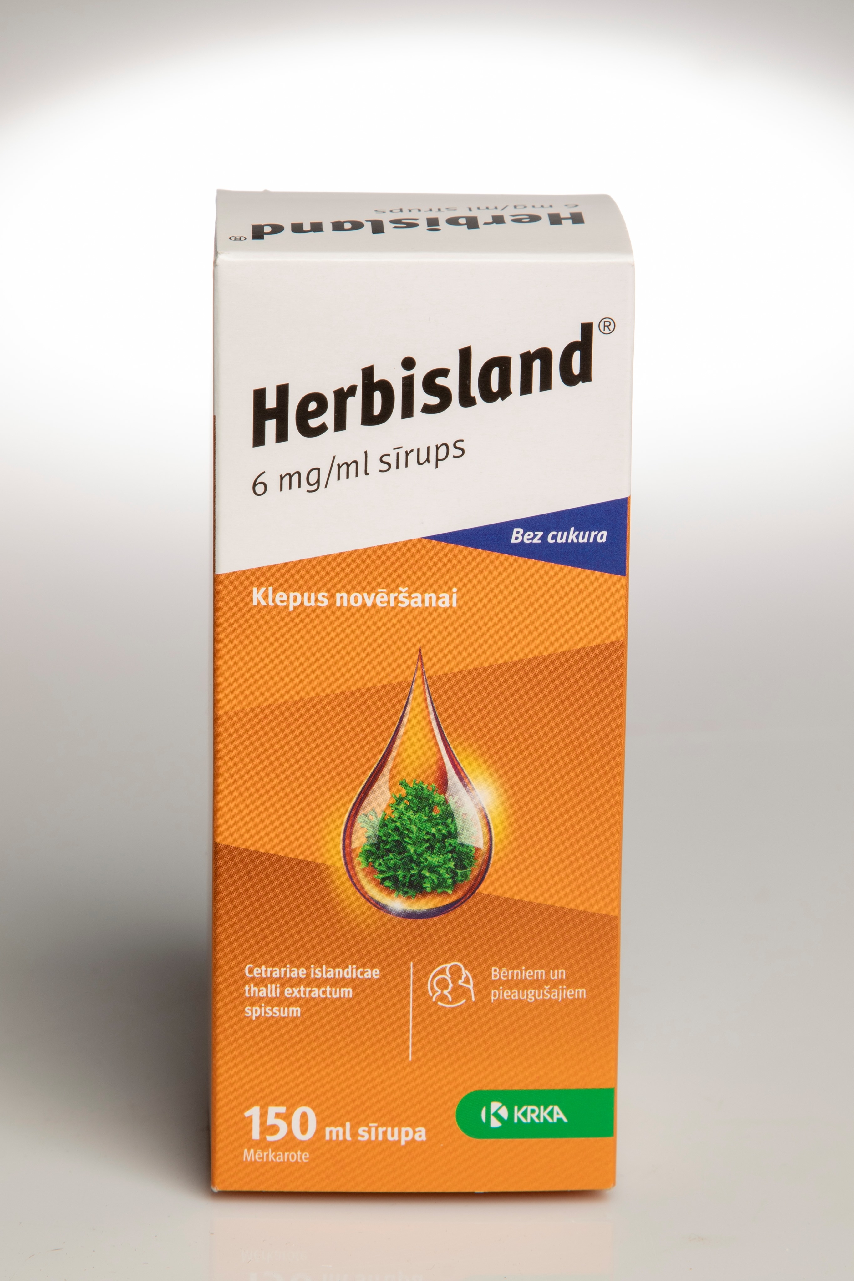 HERBISLAND SĪRUPS 150ML - Produkta attēls 