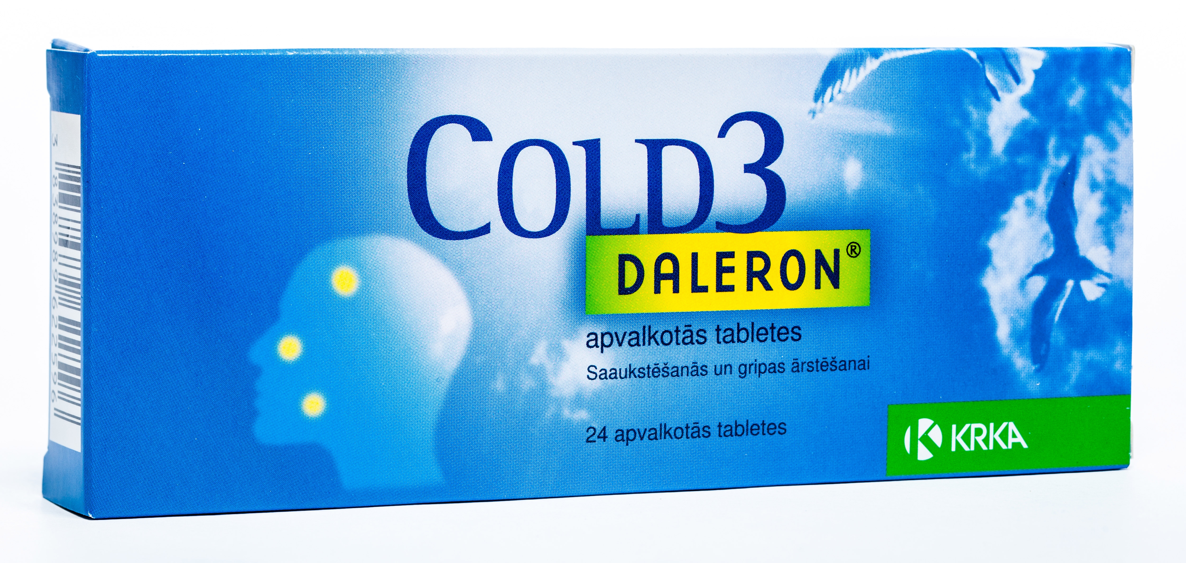 DALERON COLD 3 TABLETES N24 - Produkta attēls 