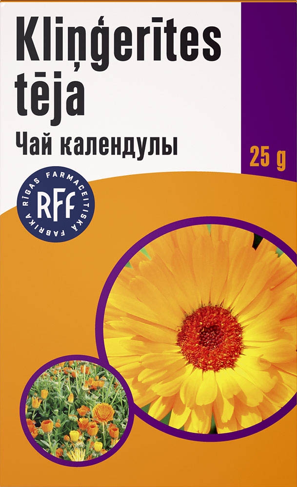 RFF Kliņģerītes tēja, 25 g - Produkta attēls 
