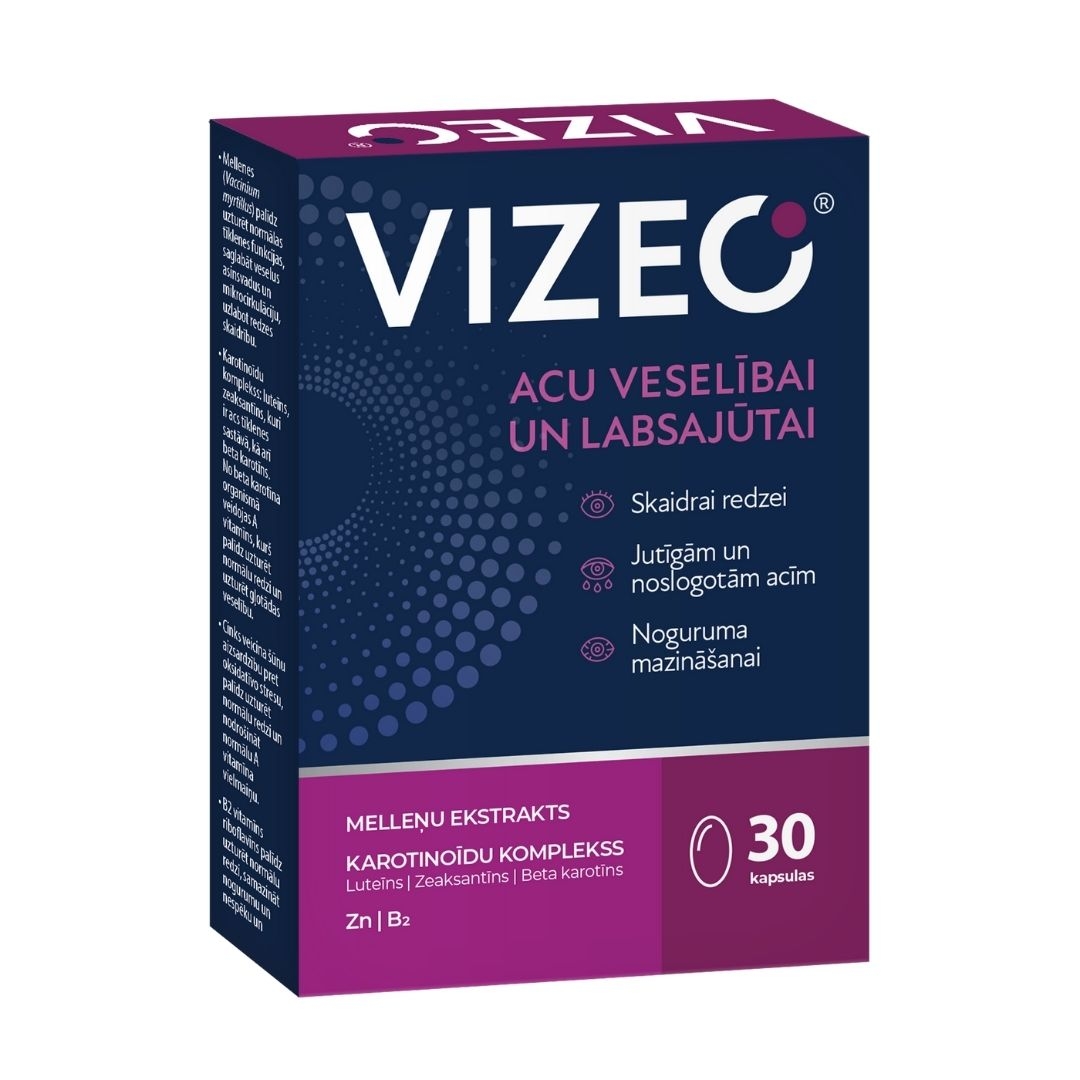VIZEO® kapsulas, 30 gab. - Produkta attēls 3