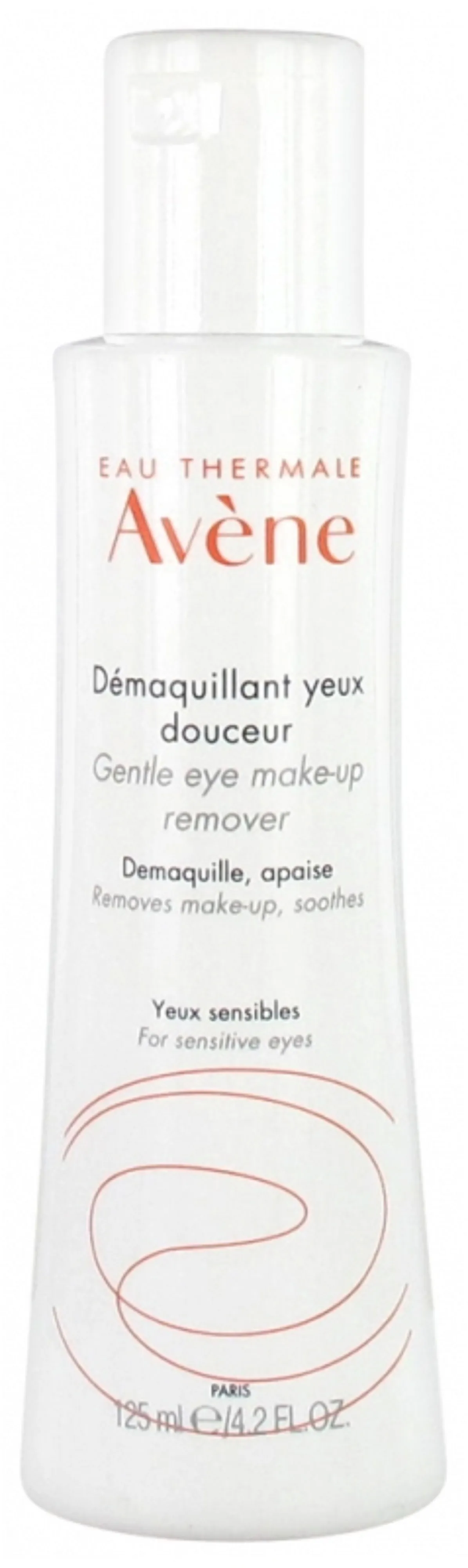 AVENE Soothing acu dekoratīvās kosmētikas noņemšanai, 125ml - Produkta attēls 