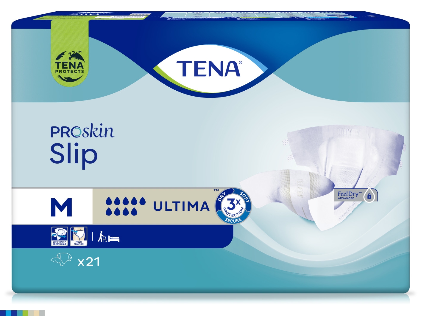 TENA Slip Ultima autiņbikses, M izmērs, 21 gab. - Produkta attēls 