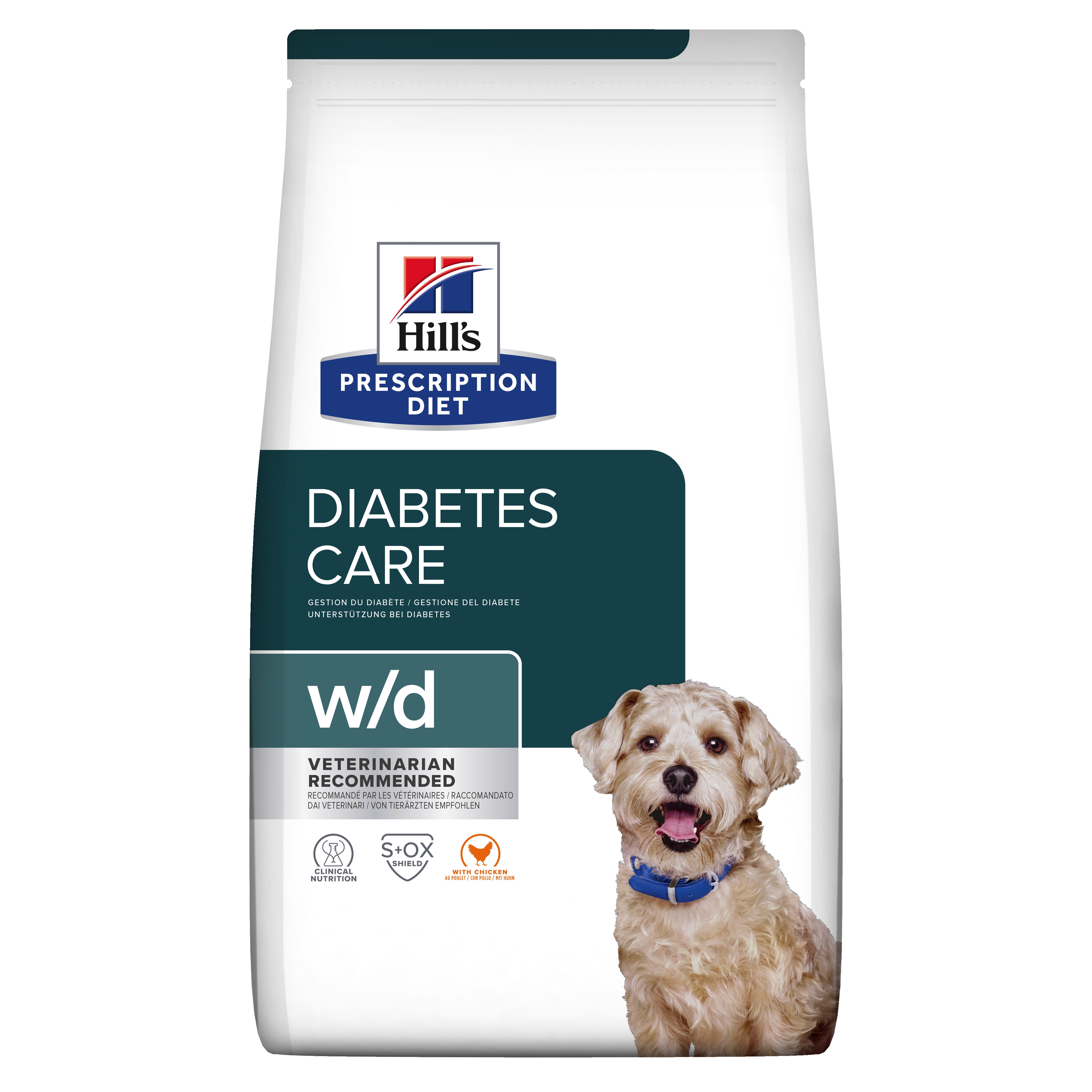 Hills PD suņu sausā barība W/D vista 4kg - Produkta attēls 