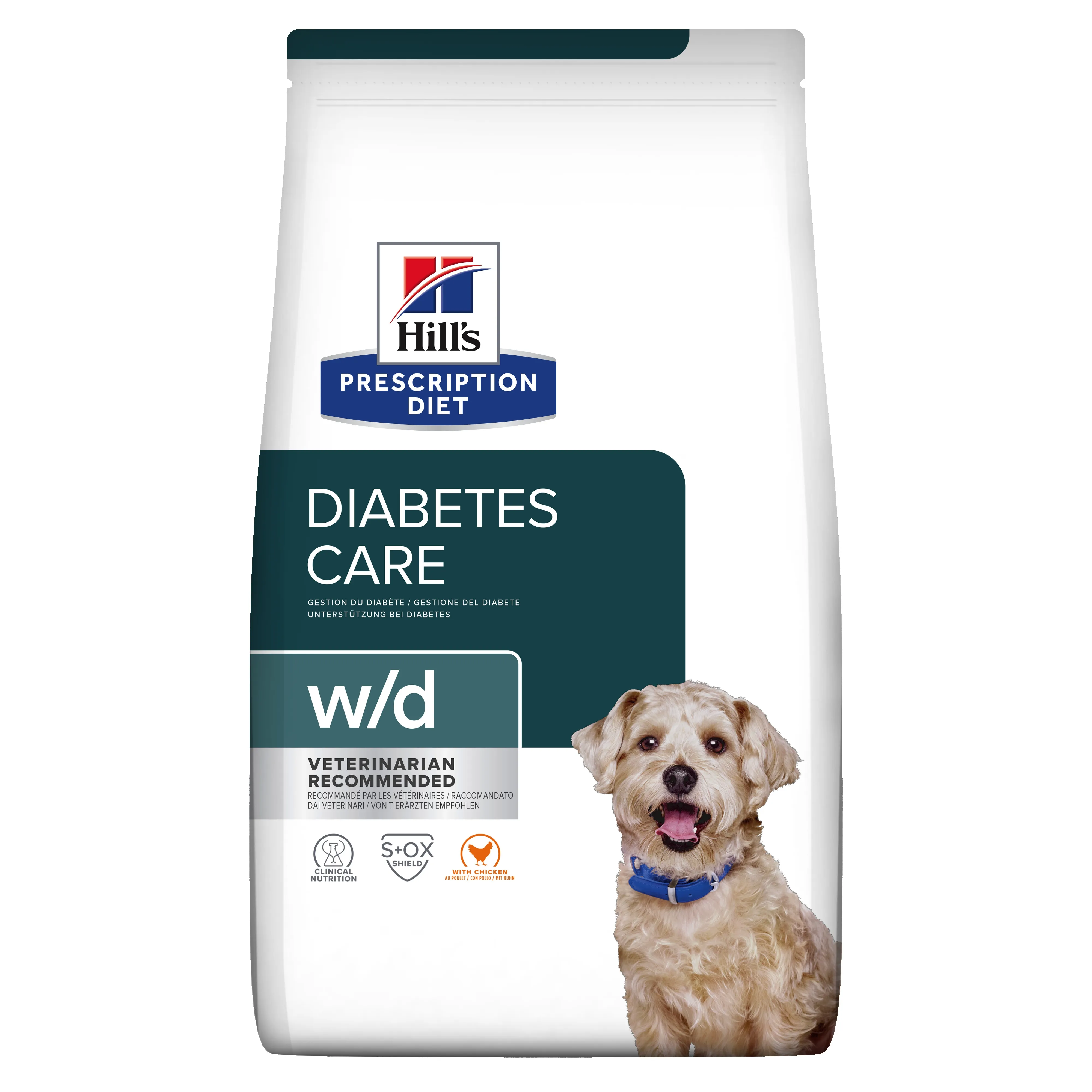 Hills PD suņu sausā barība W/D vista 4kg - Produkta attēls 