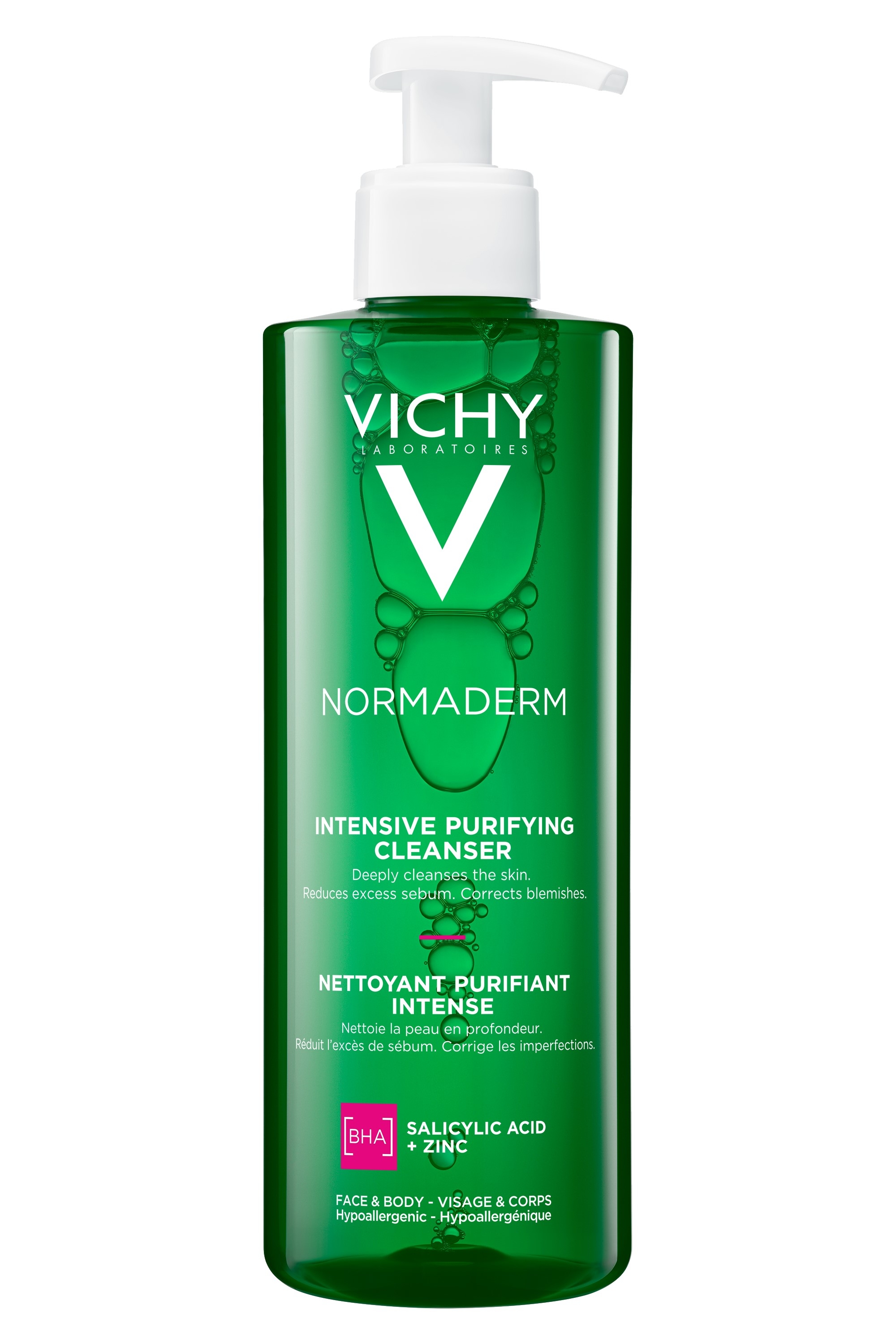 VICHY Normaderm Phytosolution dziļi attīrošs gels, 400 ml - Produkta attēls 