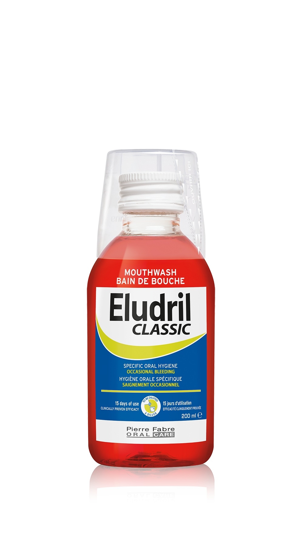 ELUDRIL CLASSIC mutes skalojamais līdzeklis, 200 ml - Produkta attēls 