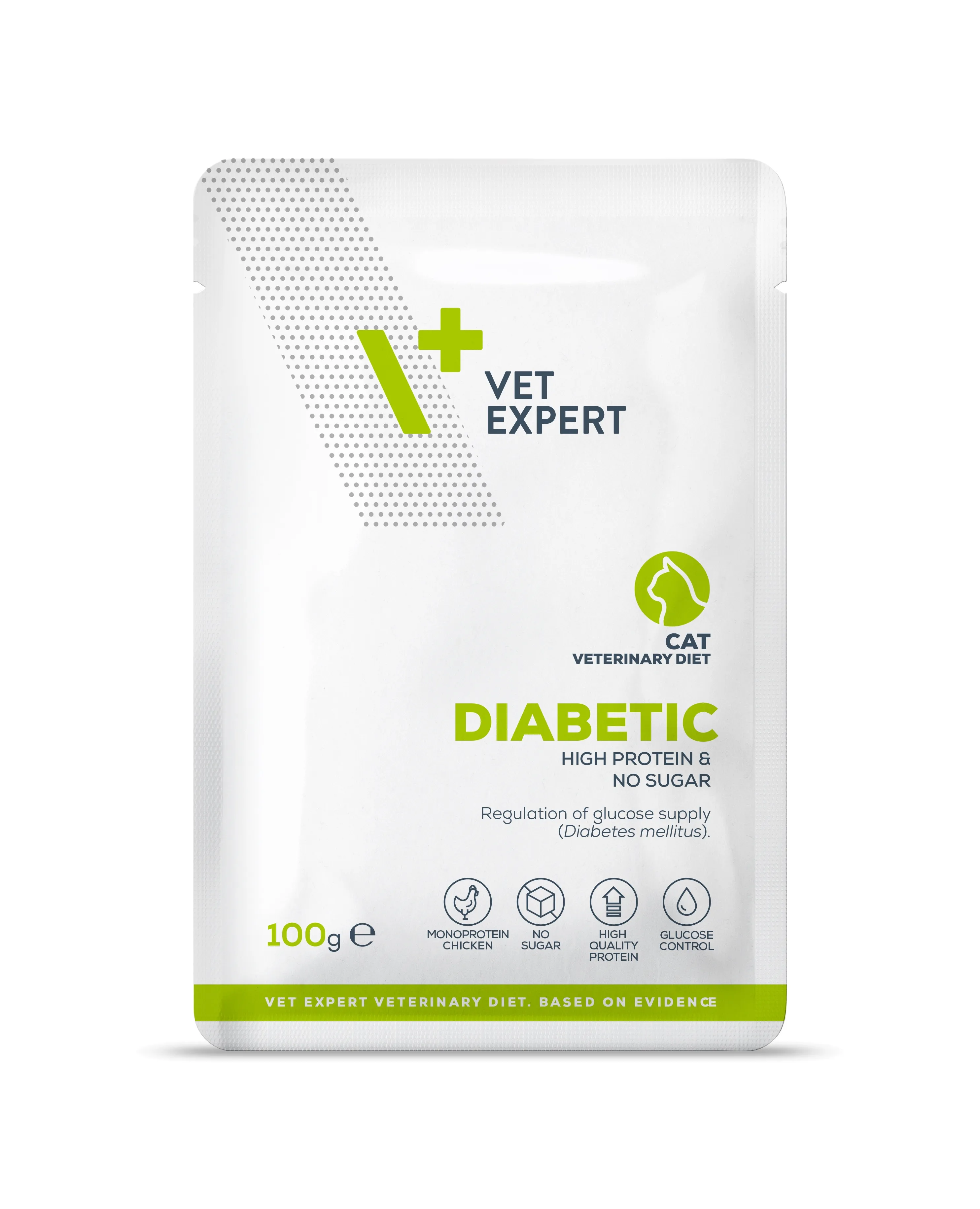 4T VD KAĶU DIABETIC PAC 100G N12 - Produkta attēls 