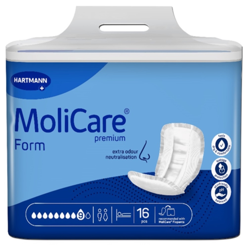 MOLICARE Premium Form ieliktnīši (9 piles), 16 gab - Produkta attēls 