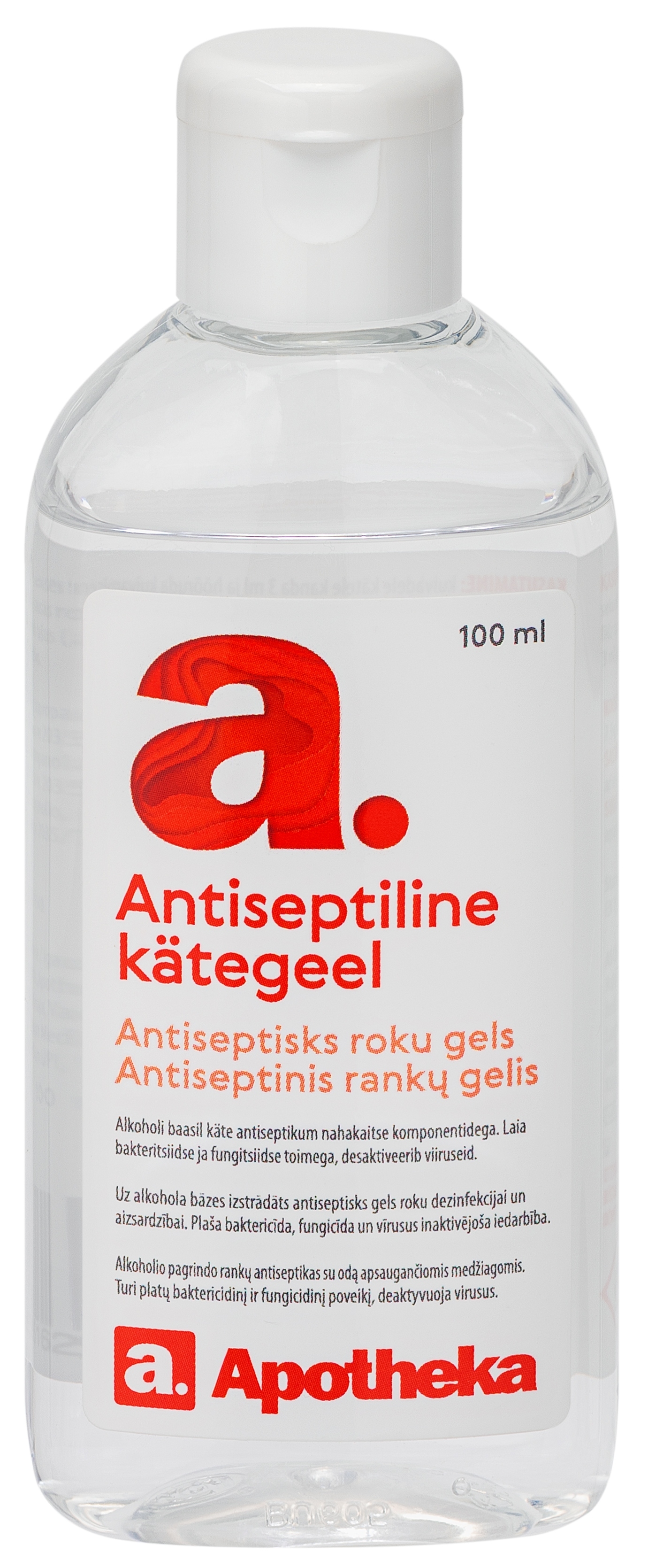 APOTHEKA antiseptisks roku gels, 100 ml - Produkta attēls 