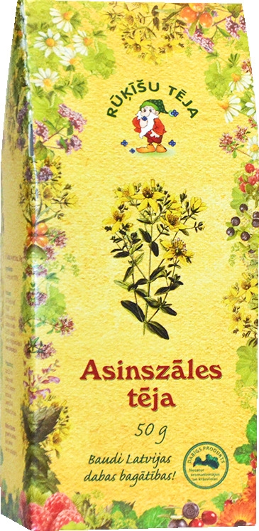 RŪĶĪŠU TĒJA ASINSZĀLES 50G - Produkta attēls 