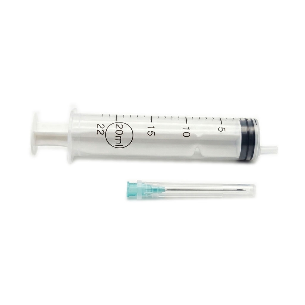 Šļirce ar adatu (20ml, 0.8 x 38mm), 50 gab - Produkta attēls 