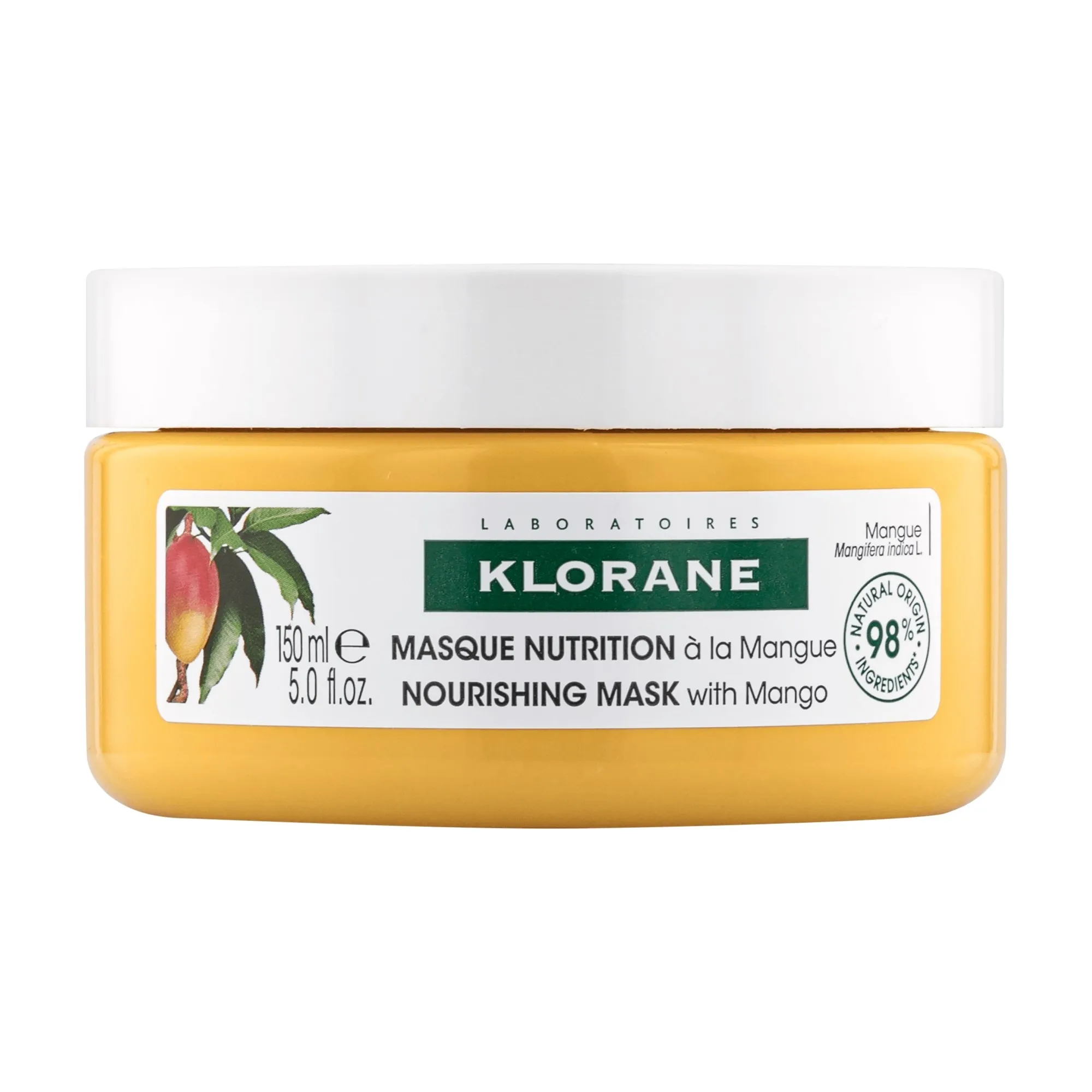 KLORANE maska matiem ar mango, 150 ml - Produkta attēls 