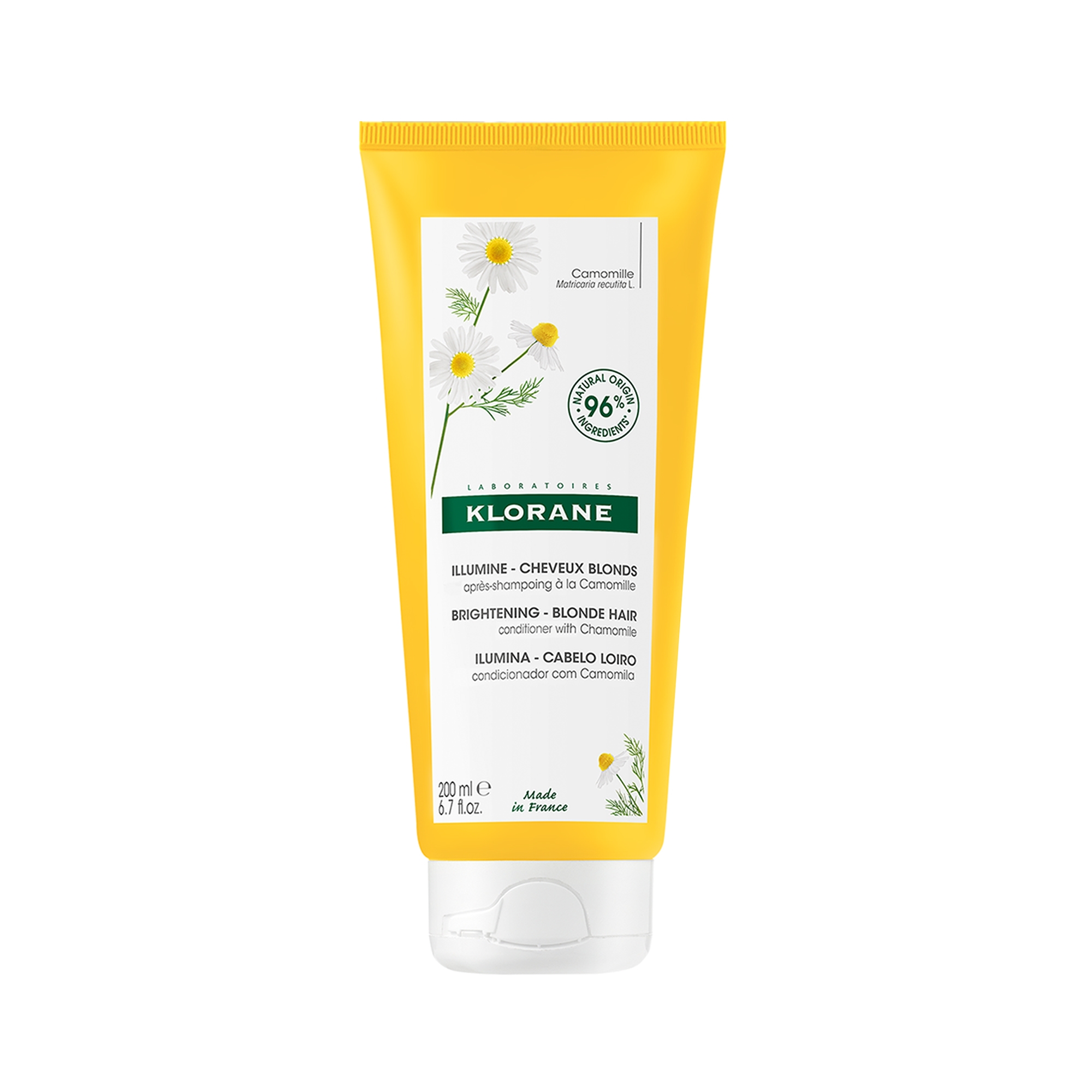 KLORANE kondicionieris ar kumelītēm, 200ml - Produkta attēls 